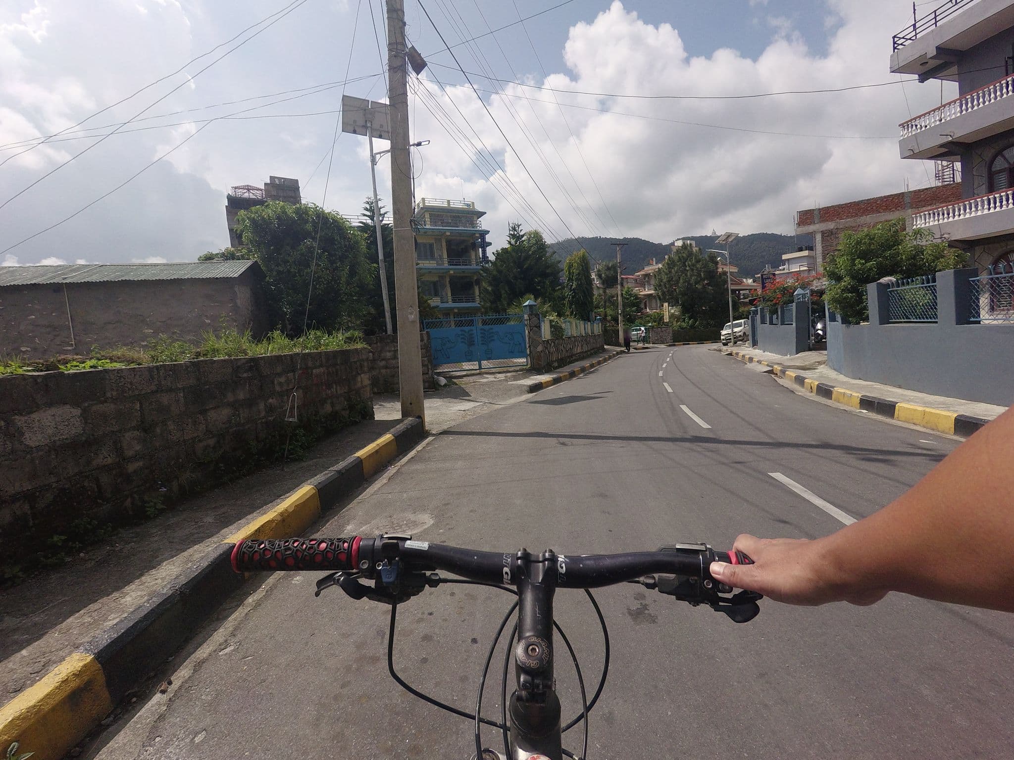 Street view near Hotel Lake Garden, Pokhara