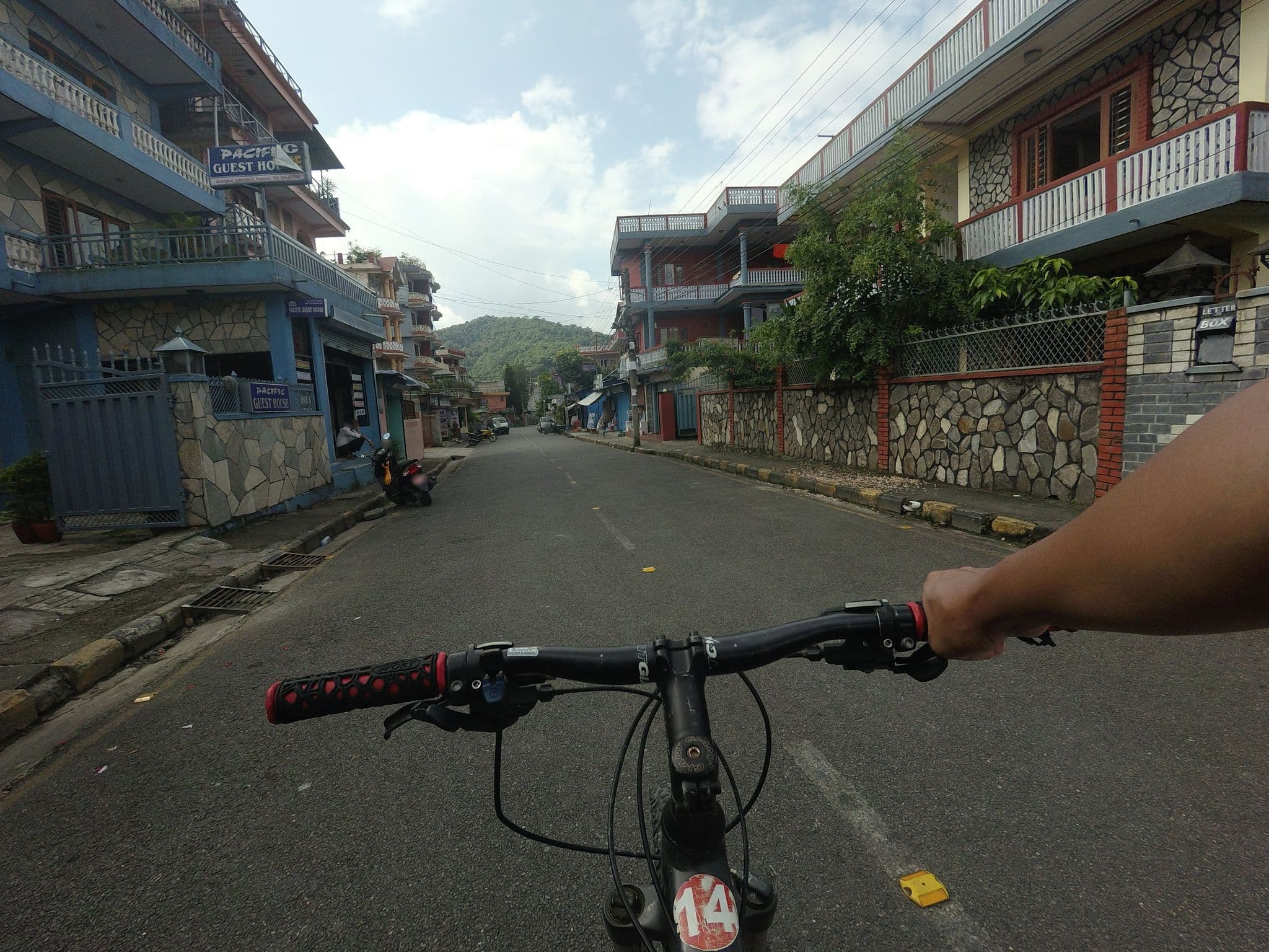 Street view near Hotel The Horizon, Pokhara — © GOwin (CC BY-SA · Mapillary)