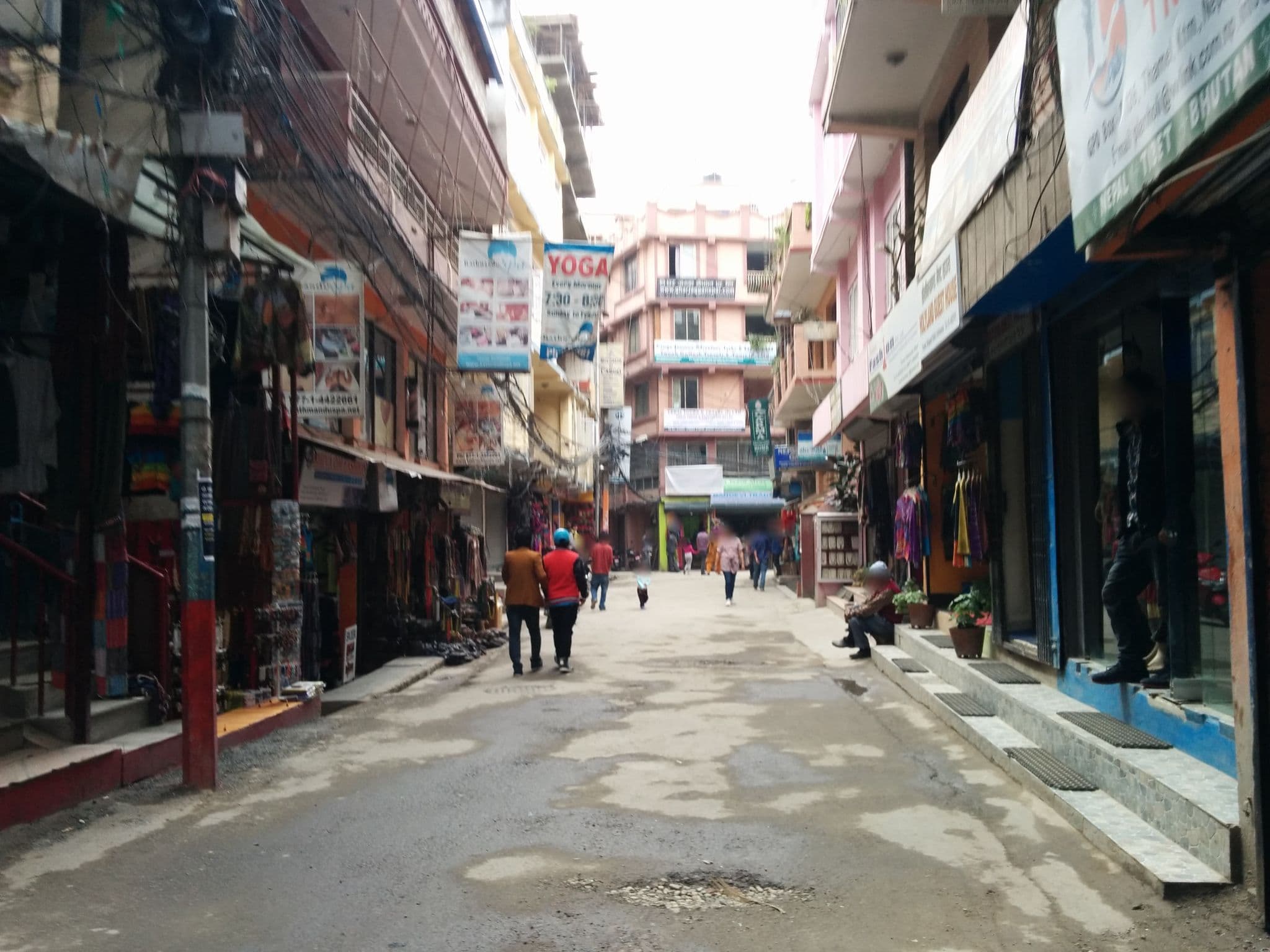 Street view near Shangrila Lodge, Kathmandu