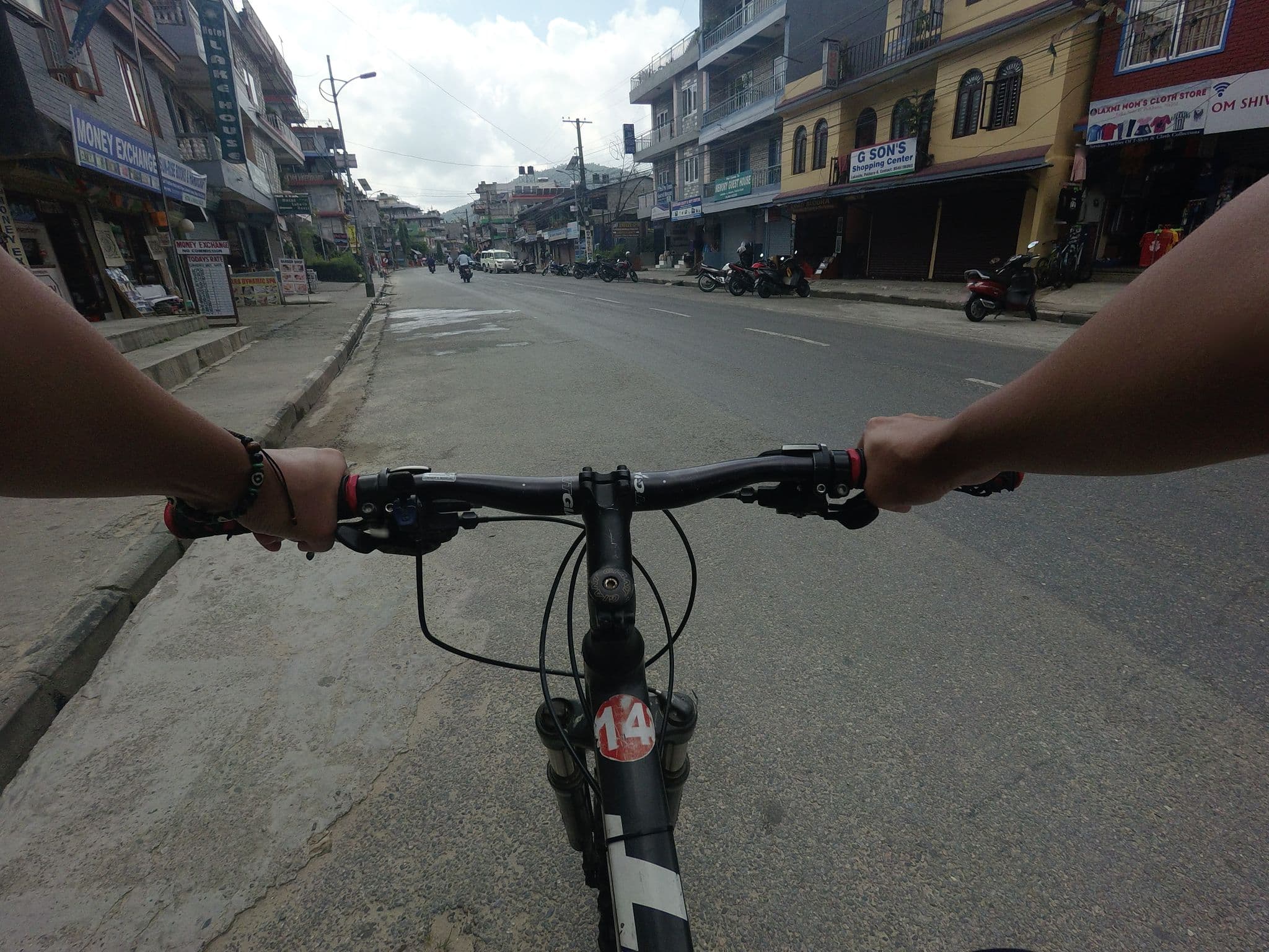 Street view near Hotel Red Carpet, Pokhara — © GOwin (CC BY-SA · Mapillary)