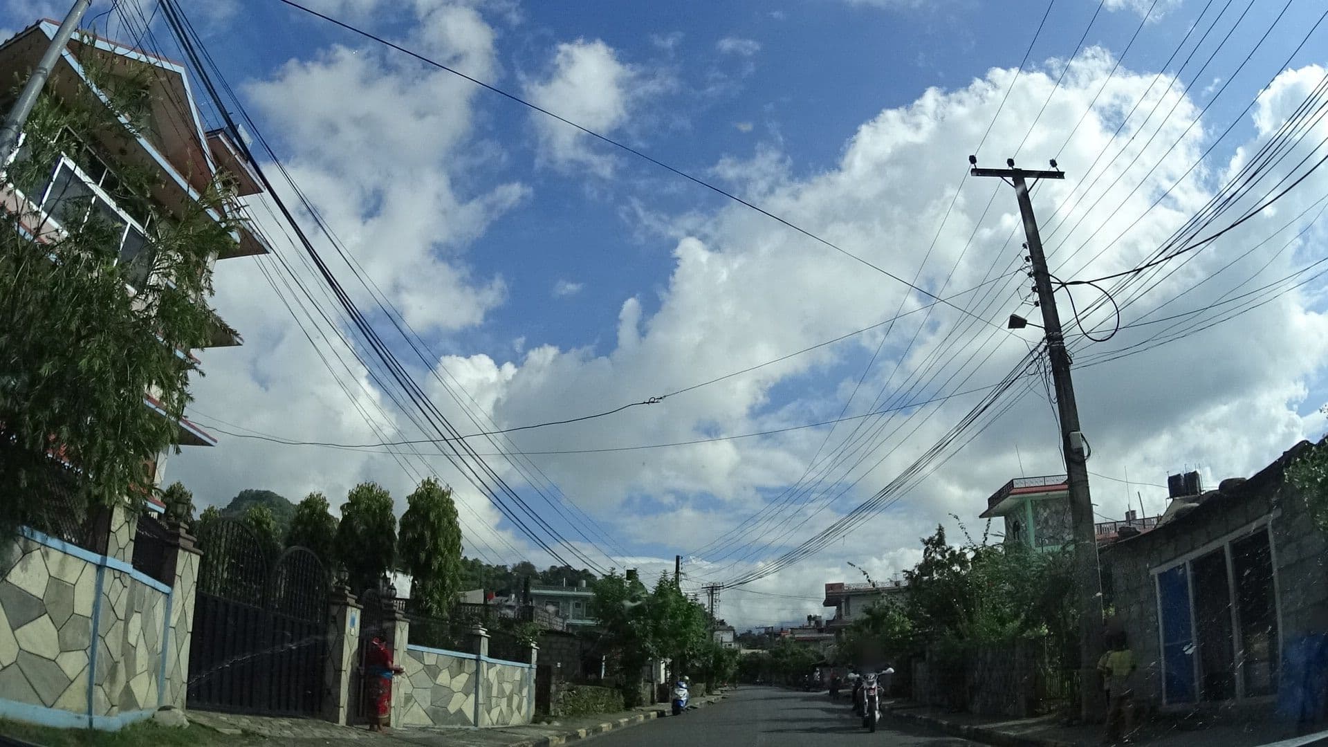 Street view near Hotel Dream Pokhara, Pokhara