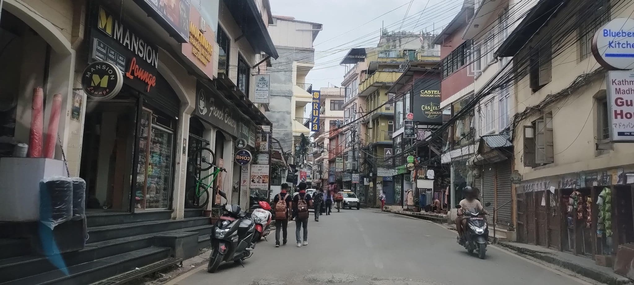 Street view near Sabal Khaja Ghar, Kathmandu — © olily (CC BY-SA · Mapillary)