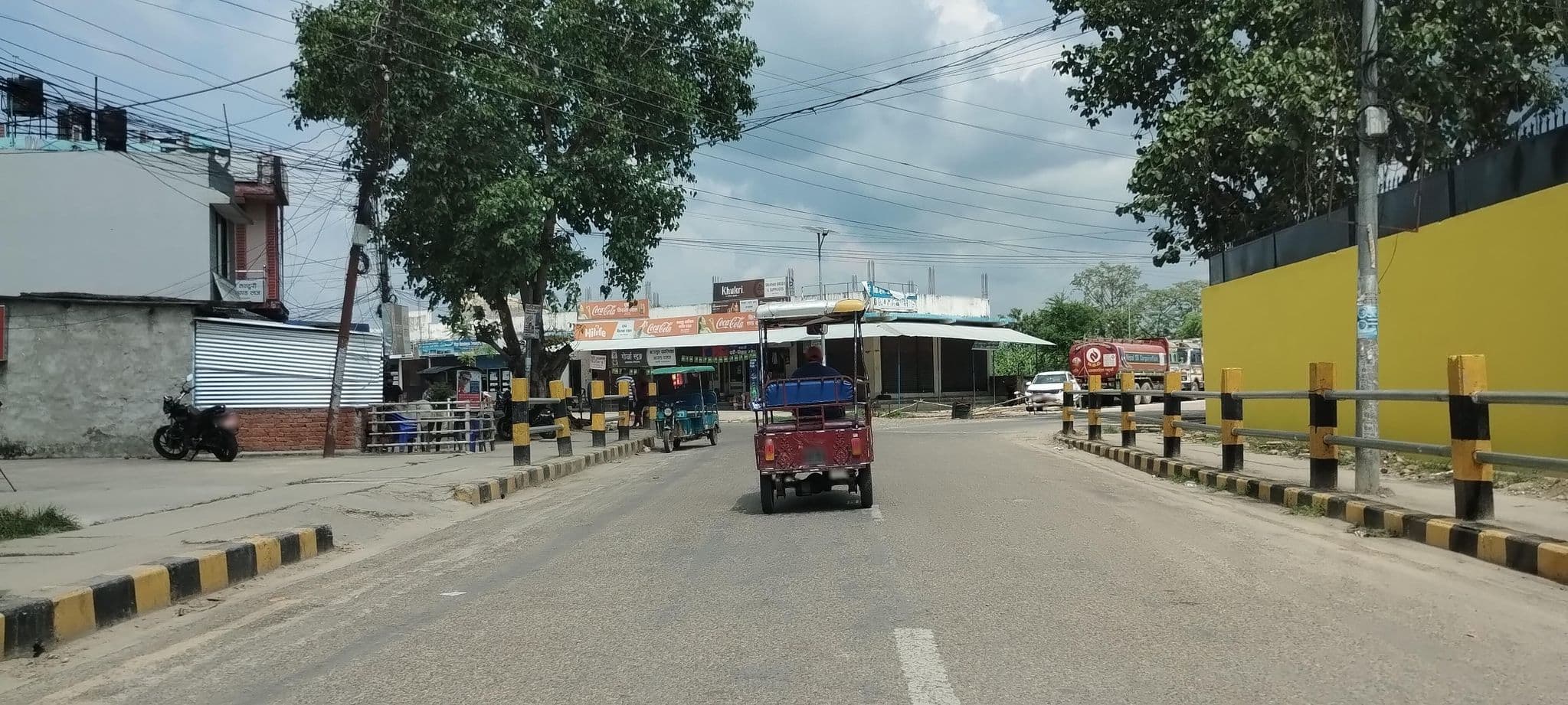 Street view near New Hamro karnali Hotel, Nepalgunj