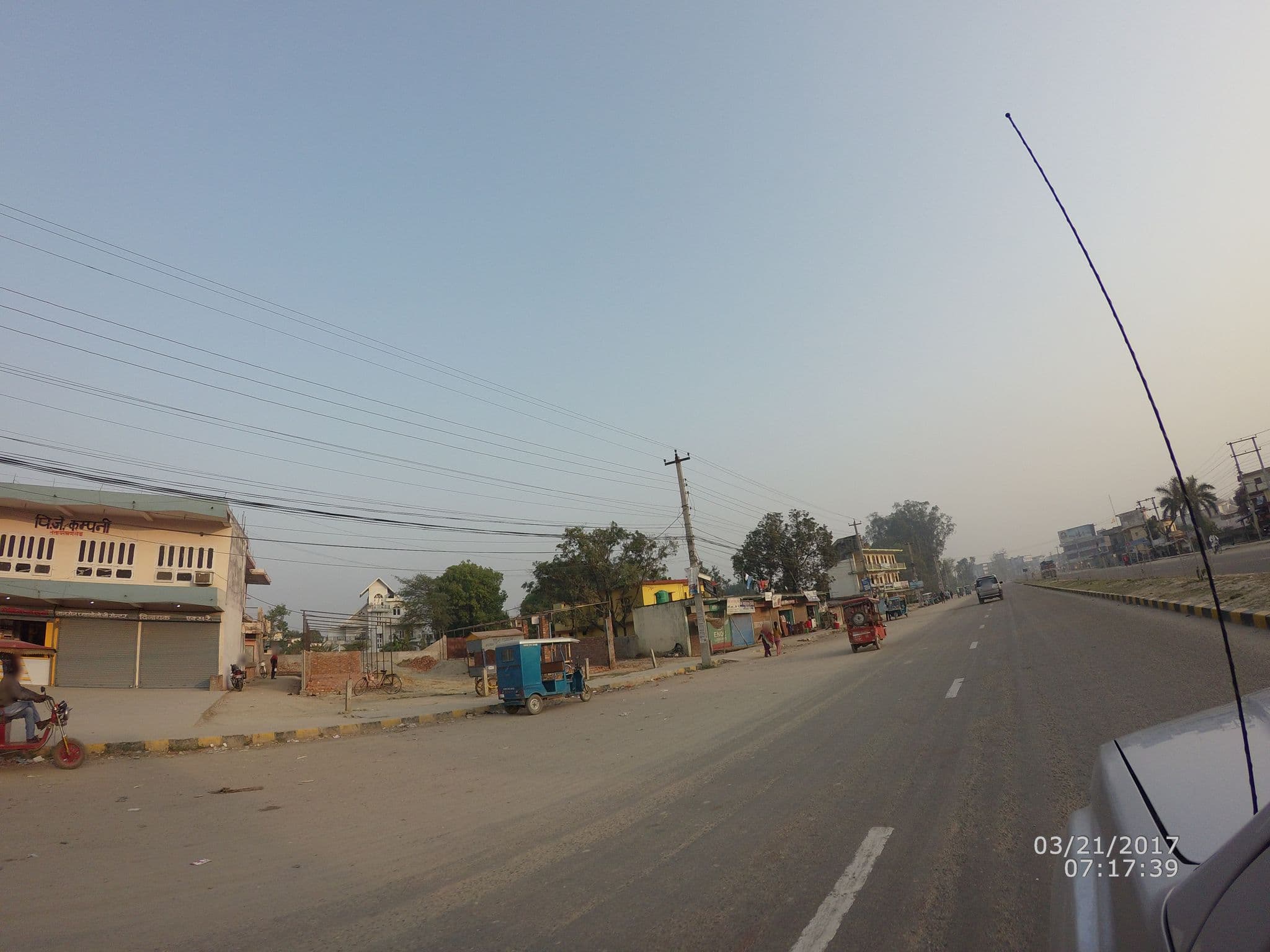Street view near Dangali Bageshwori Hotel, Nepalgunj