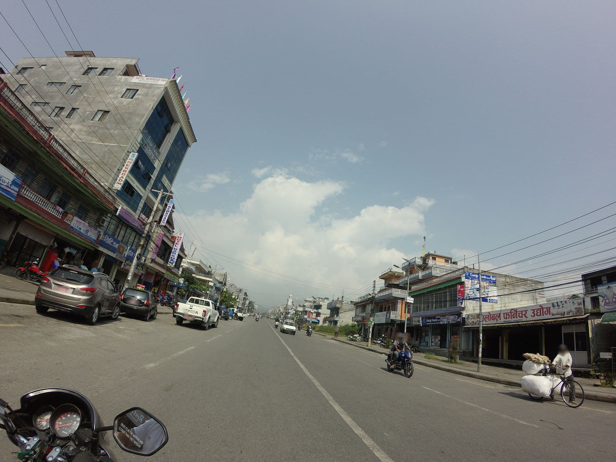 Street view near New Raod In, Pokhara