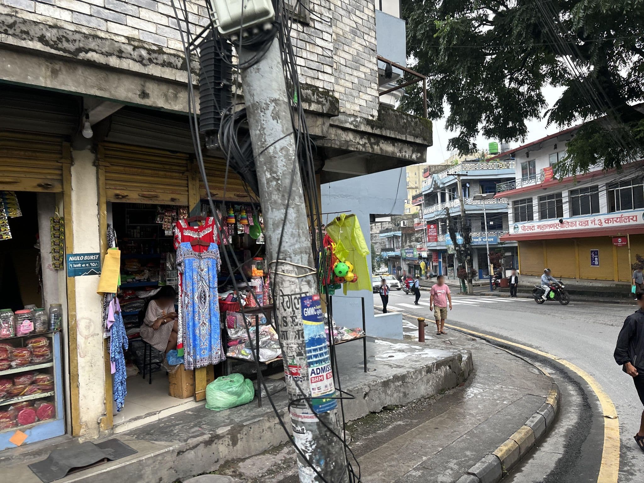 Street view near Thakali Banchha Ghar & Guest House, Pokhara