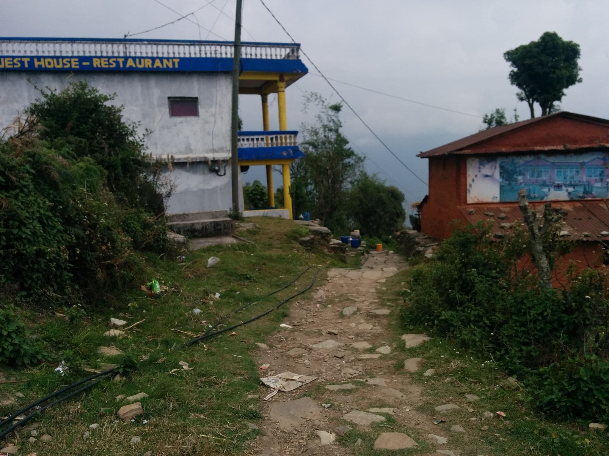 Street view near Himalaya View Guest House and Restaurant, Pokhara
