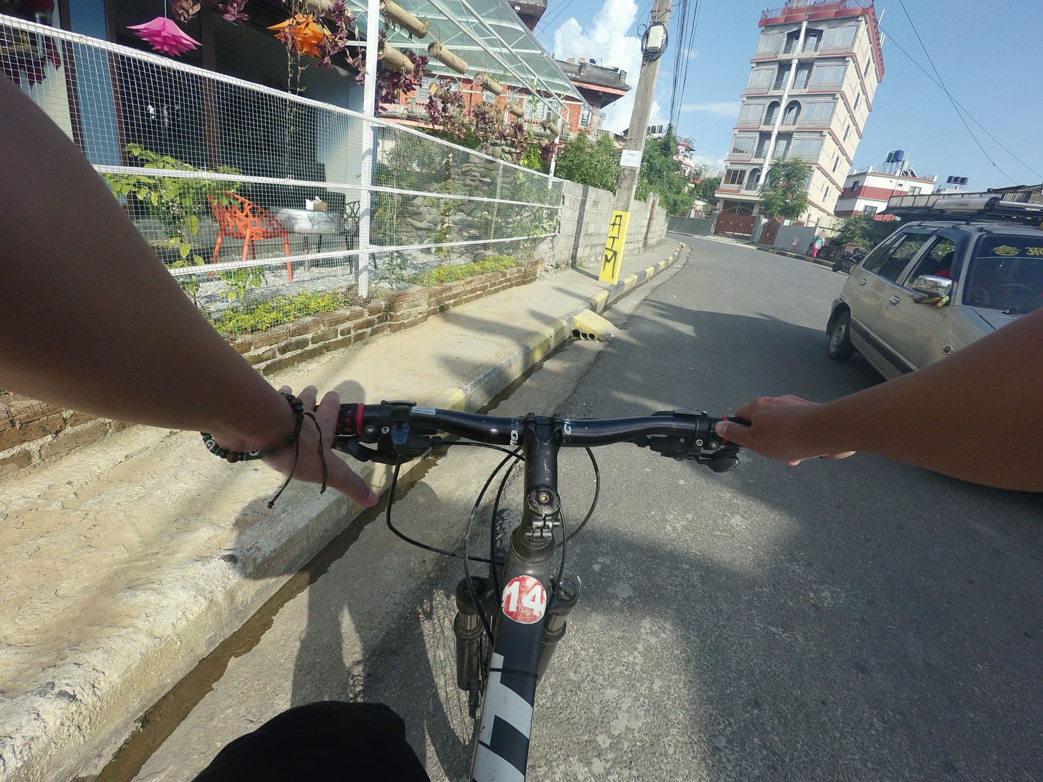 Street view near Madani Home Stay, Pokhara