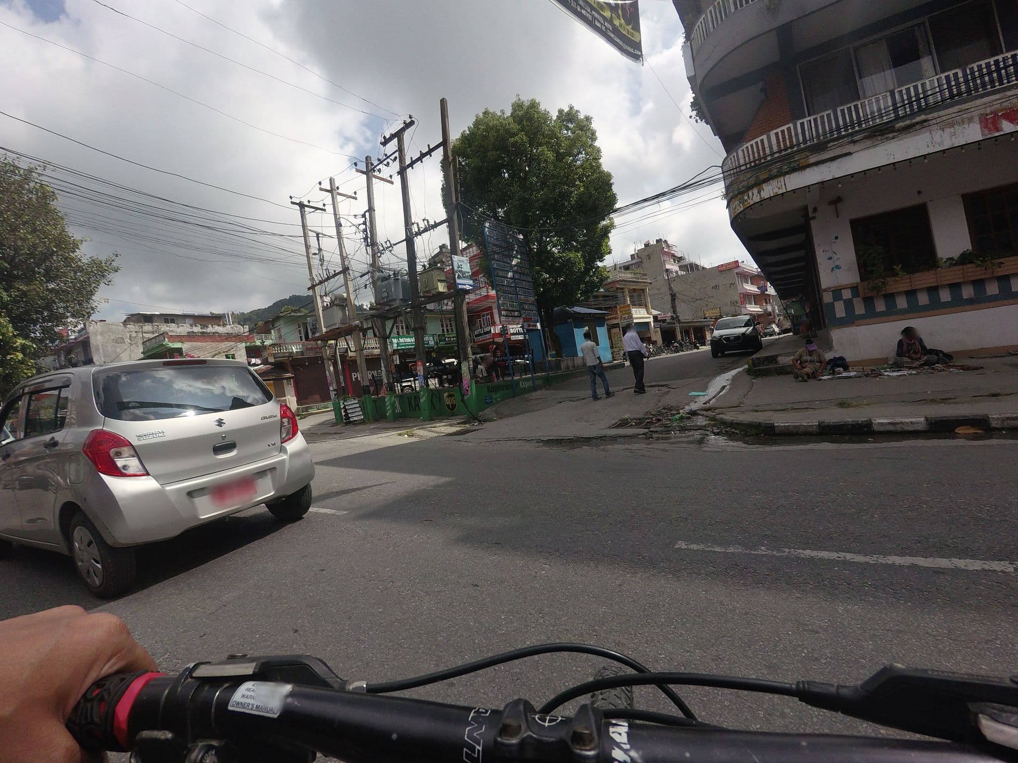 Street view near Hotel Nimto, Pokhara — © GOwin (CC BY-SA · Mapillary)