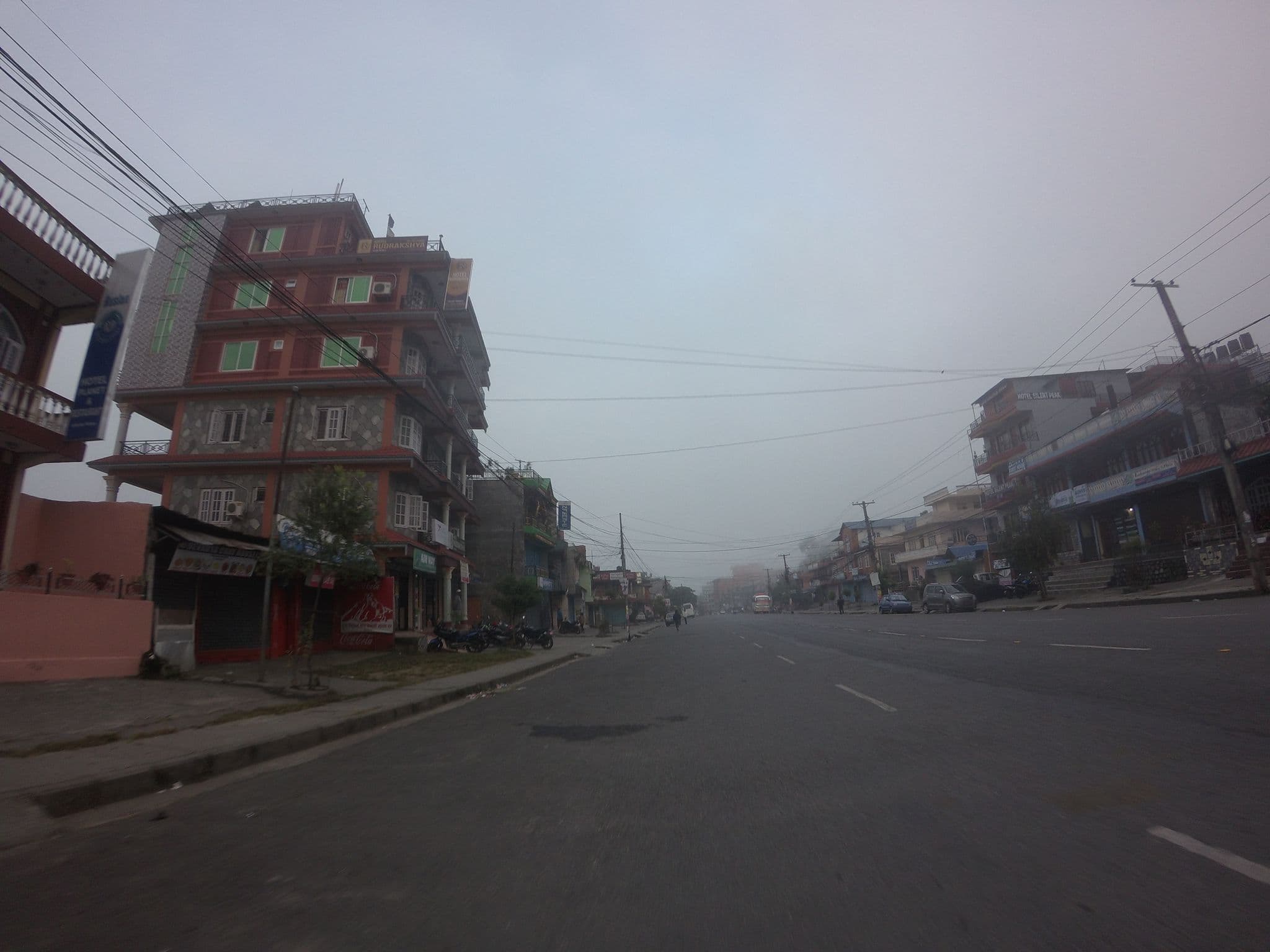 Street view near Hotel Rudrakshya, Pokhara — © nirabpudasaini (CC BY-SA · Mapillary)