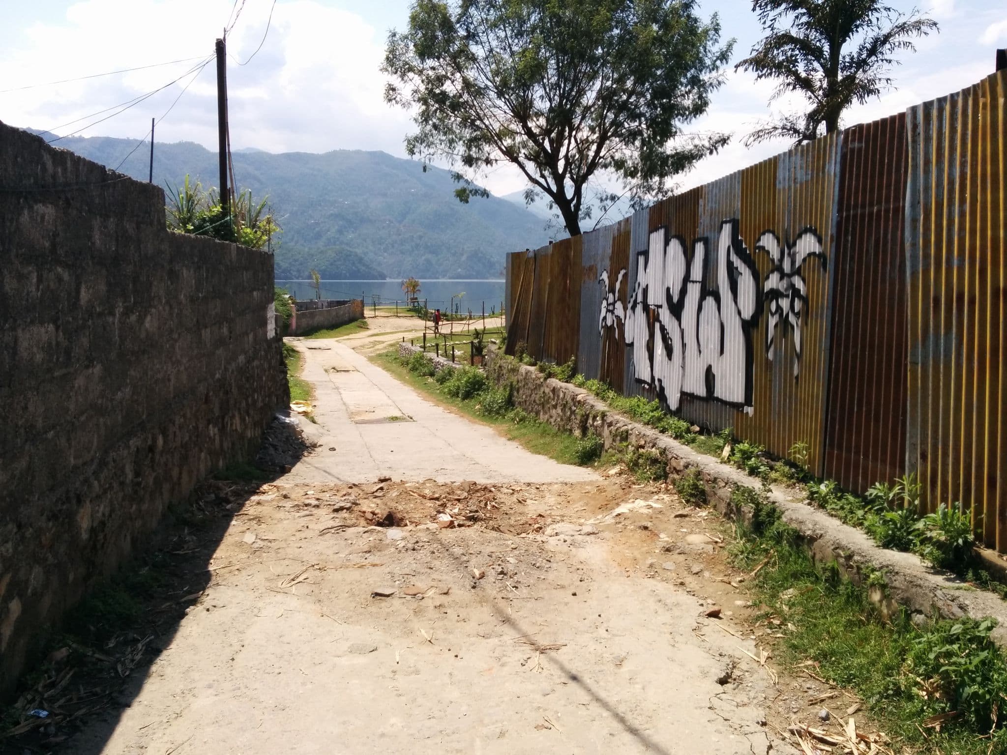Street view near Gantavya Resort & Spa, Pokhara