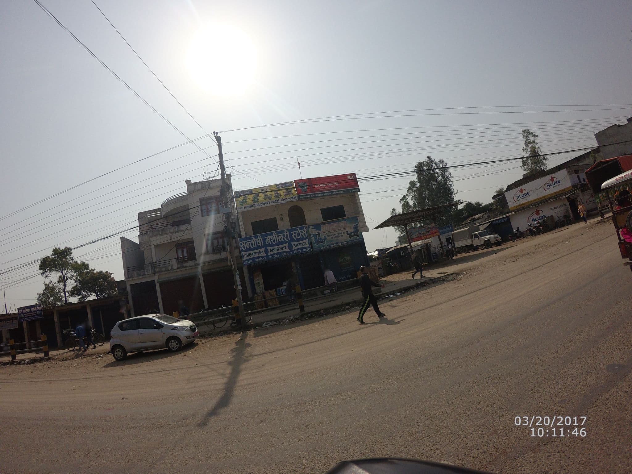 Street view near Hotel Galaxy Durbar and Restaurant, Nepalgunj