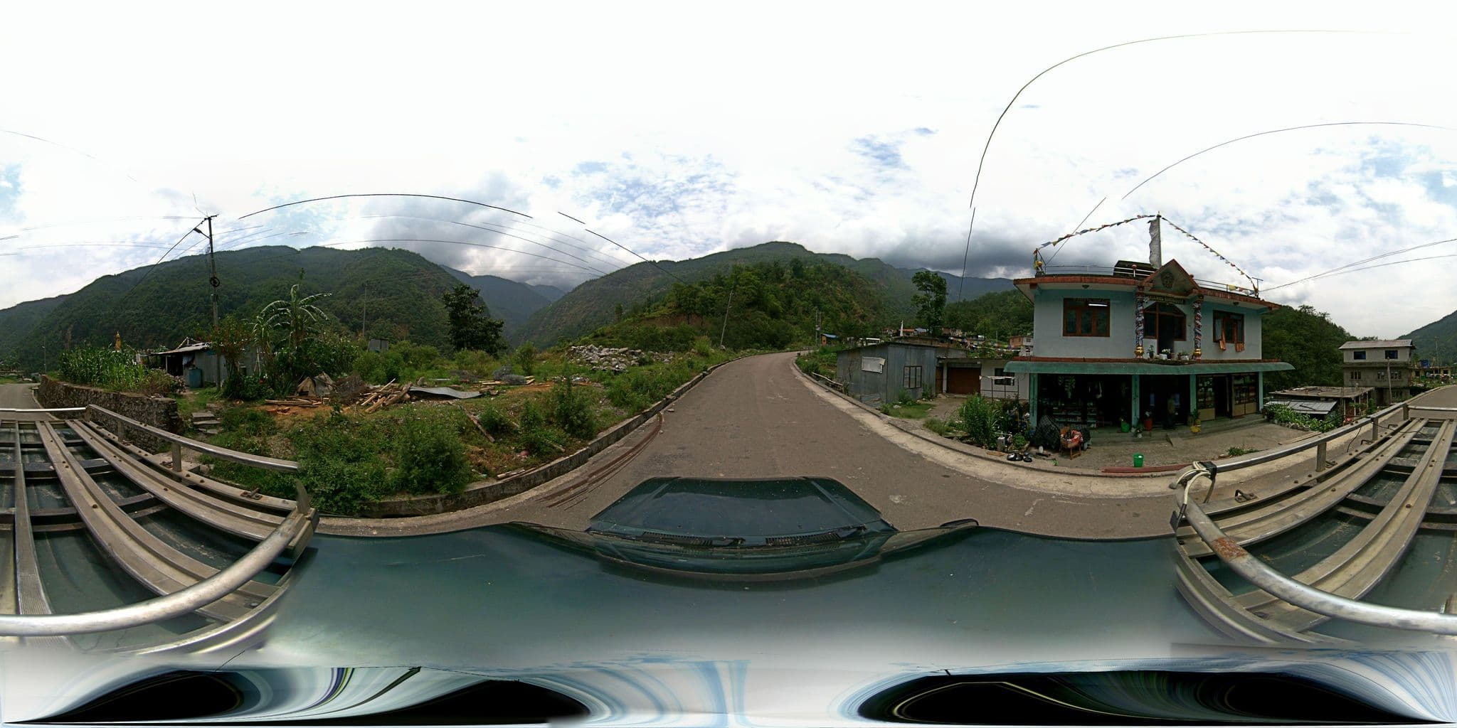 Street view near Helambu Guest House, Chapali̇̄ Bhaḍrakāli̇̄