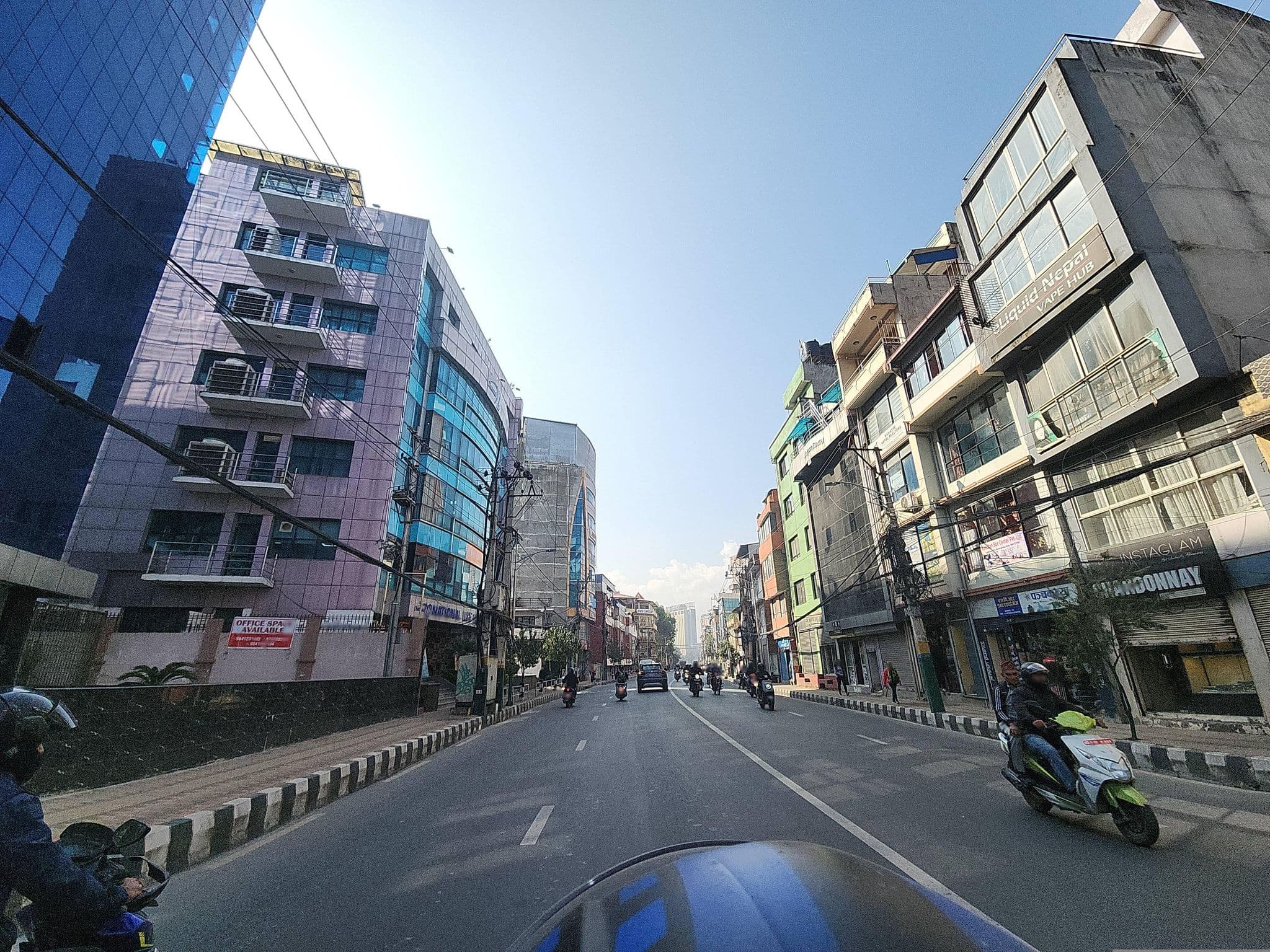 Street view near Hotel Le Himalya, Kathmandu