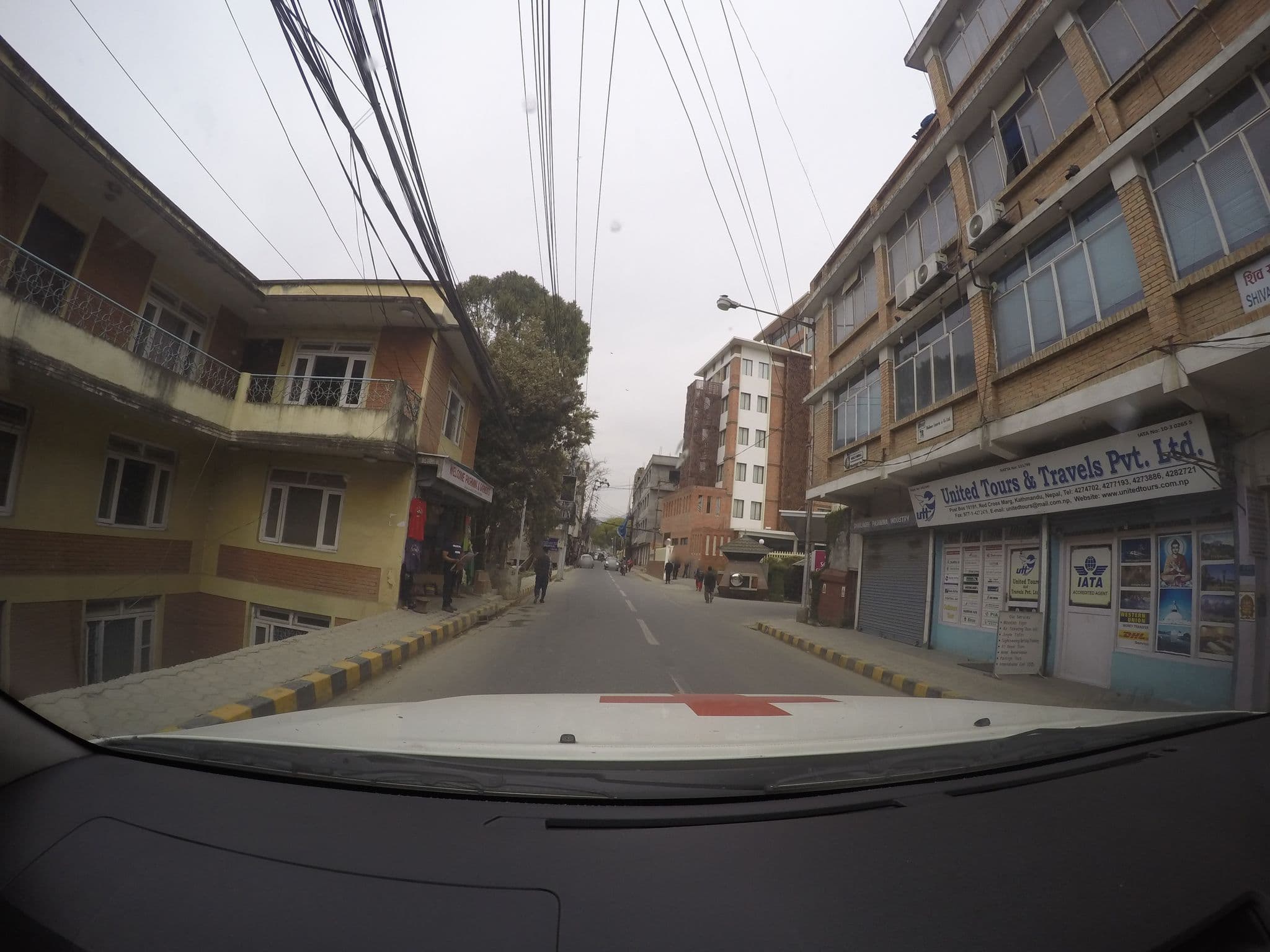 Street view near Platinum Hotel, Ki̇̄rtipur — © emilyeros (CC BY-SA · Mapillary)