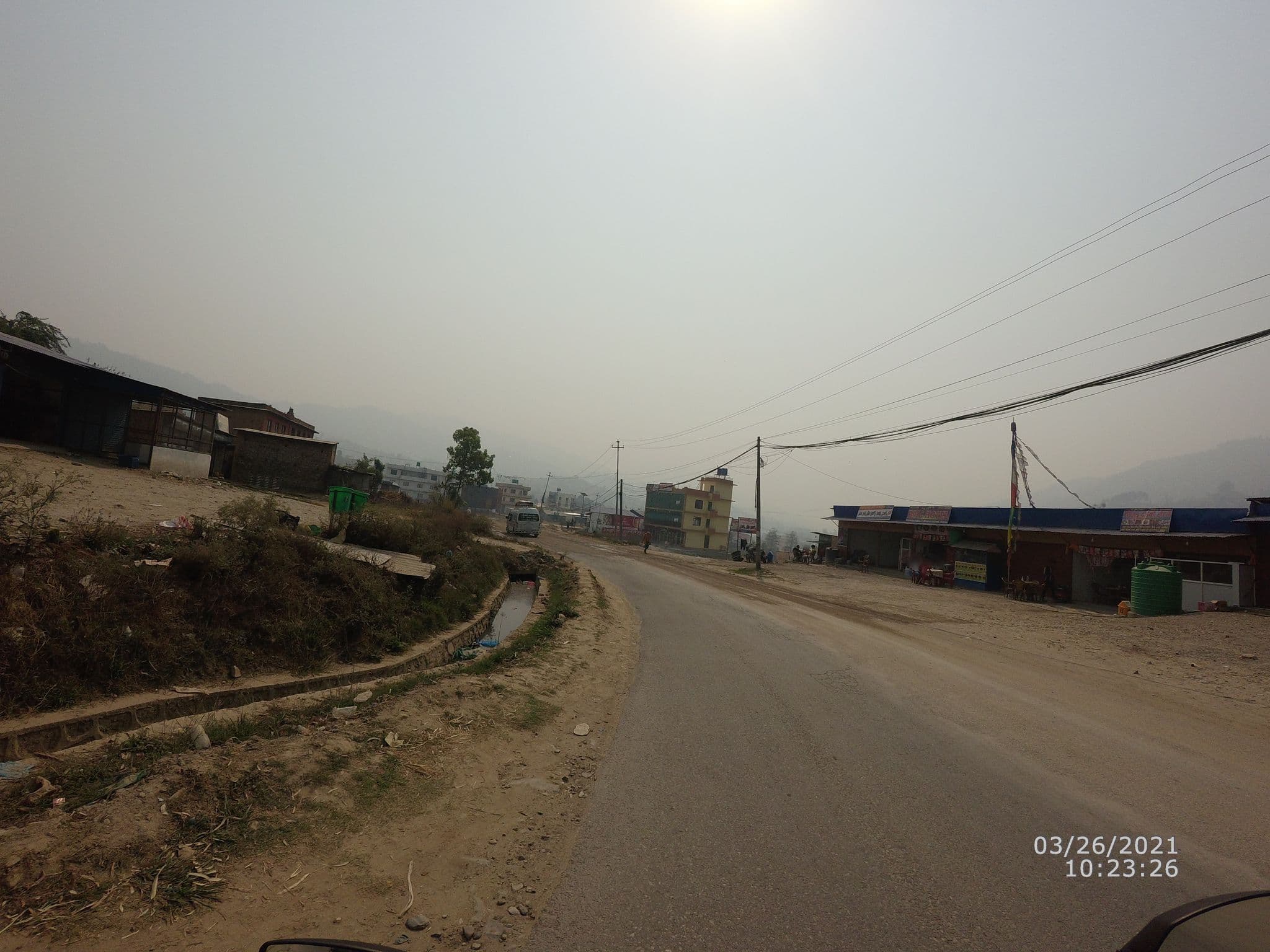 Street view near Bmc hotel, Dhulikhel — © roshanpoudel14 (CC BY-SA · Mapillary)