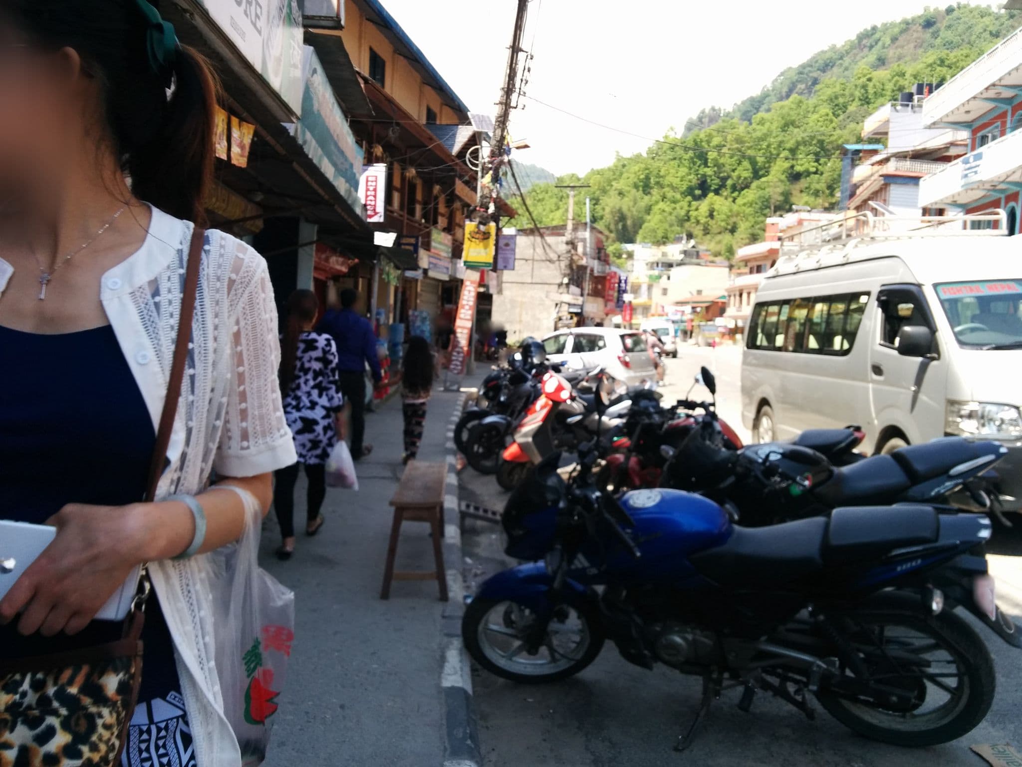 Street view near Middle Star, Pokhara