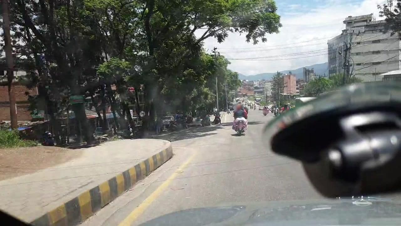 Street view near 3D Guest house, Kathmandu