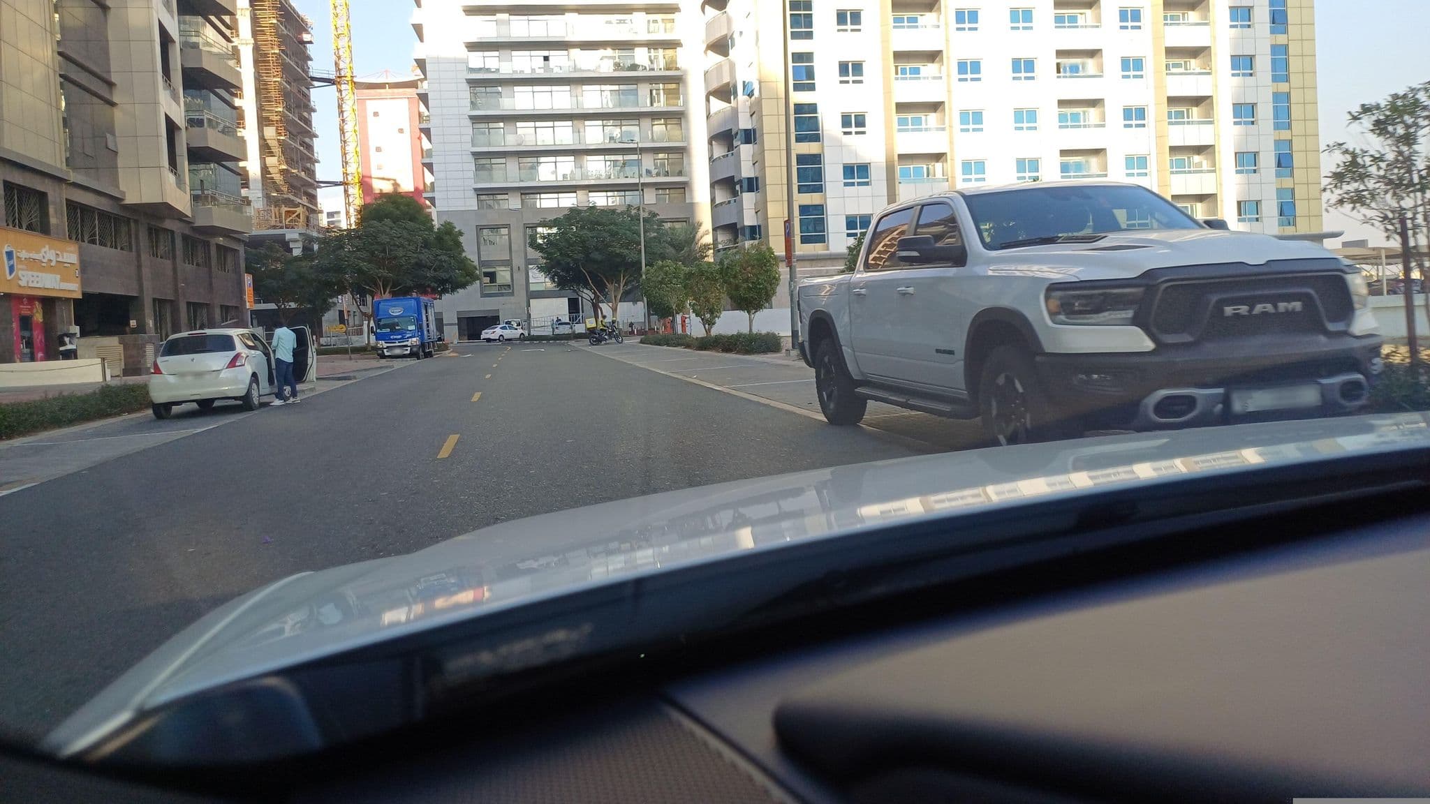 Street view near Ramada by Wyndham Dubai Barsha Heights, Knowledge Village — © saim786 (CC BY-SA · Mapillary)