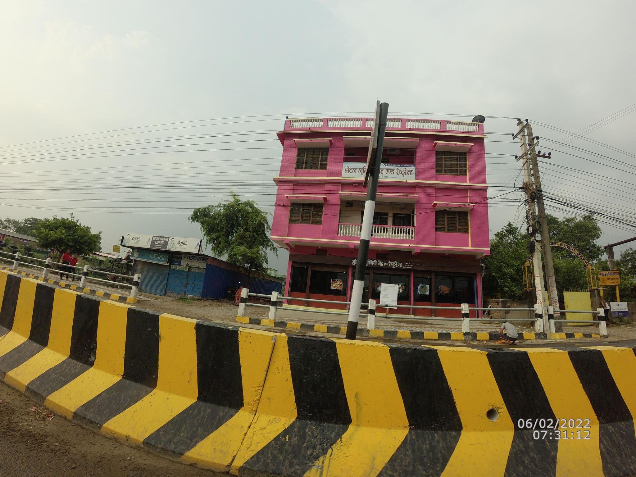 Street view near Hotel Lumbini and Restaurant, Siddharthanagar — © gauravparajuli09 (CC BY-SA · Mapillary)