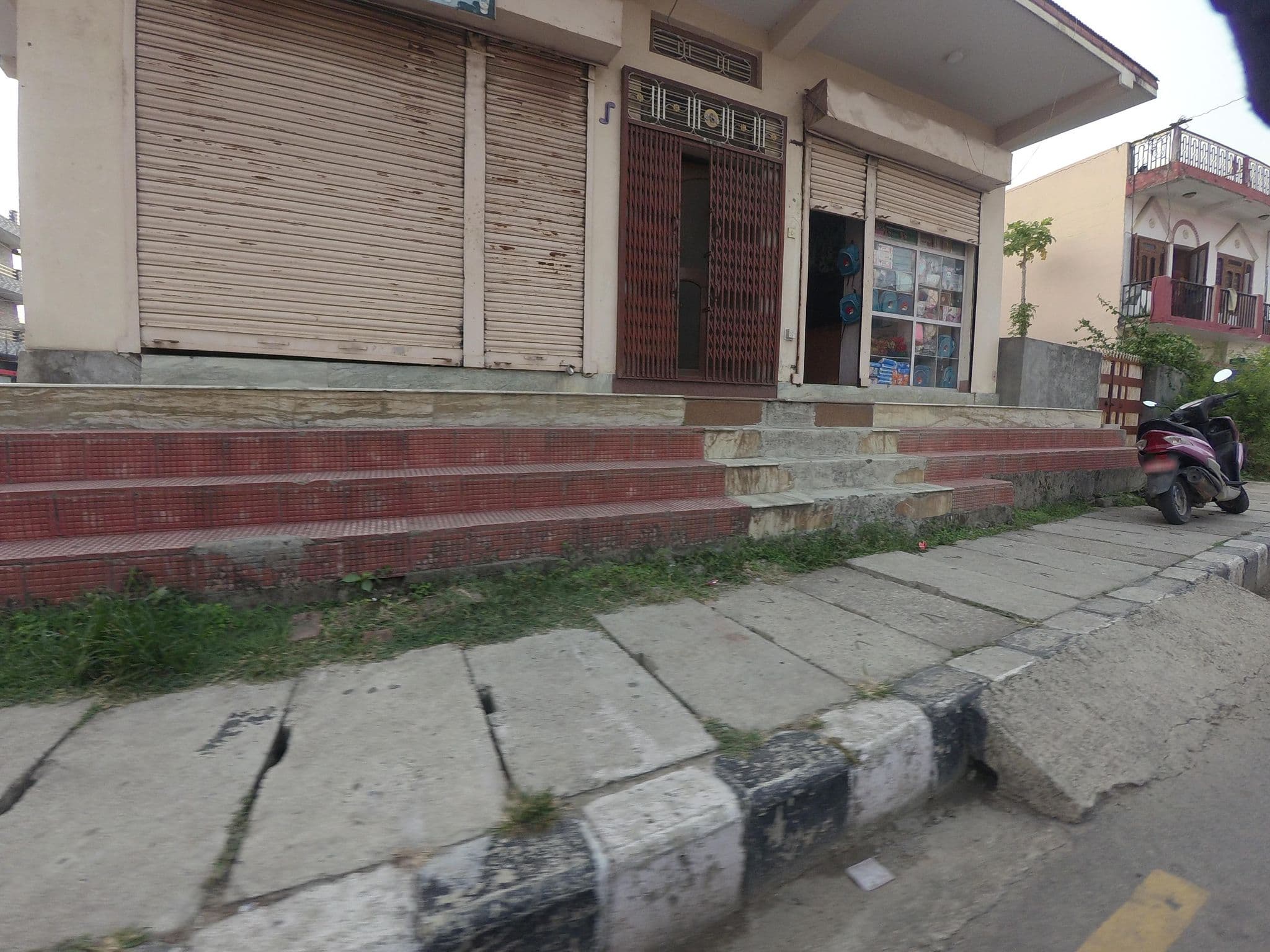 Street view near Hotel Green Light (Sasurali Vansa), Siddharthanagar — © gauravparajuli09 (CC BY-SA · Mapillary)