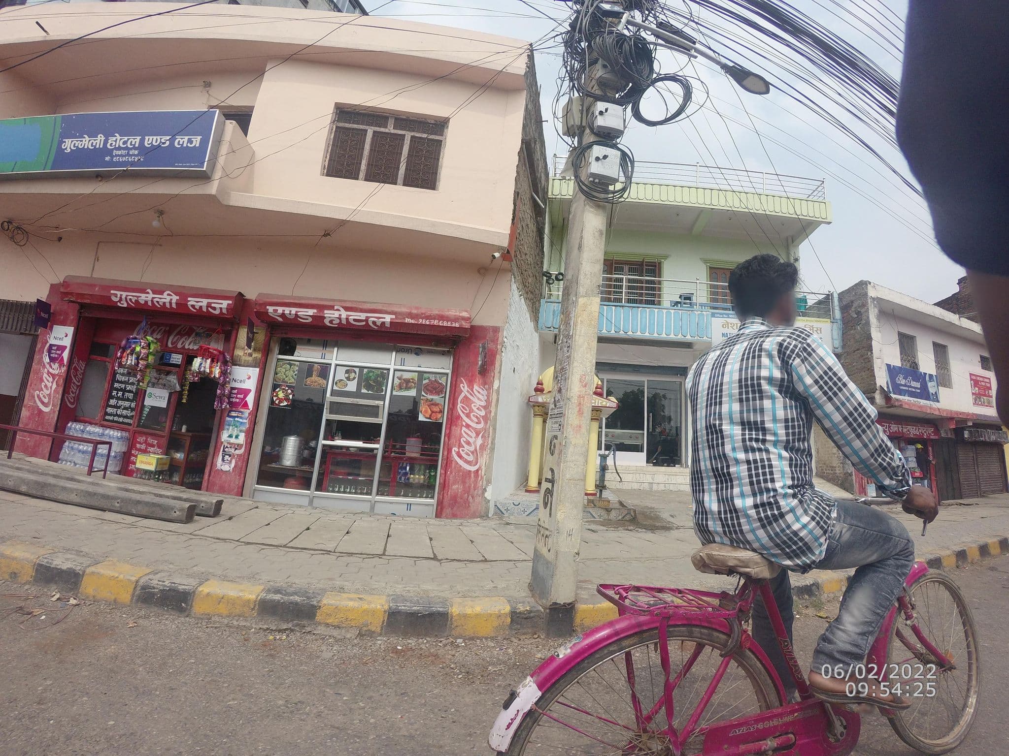 Street view near Gulmeli Hotel and Lodge, Siddharthanagar — © gauravparajuli09 (CC BY-SA · Mapillary)
