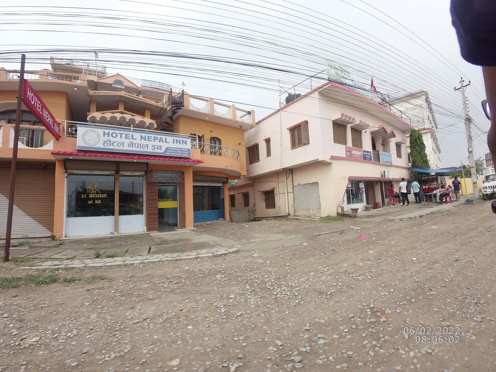 Street view near Hotel Nepal Inn, Siddharthanagar — © gauravparajuli09 (CC BY-SA · Mapillary)