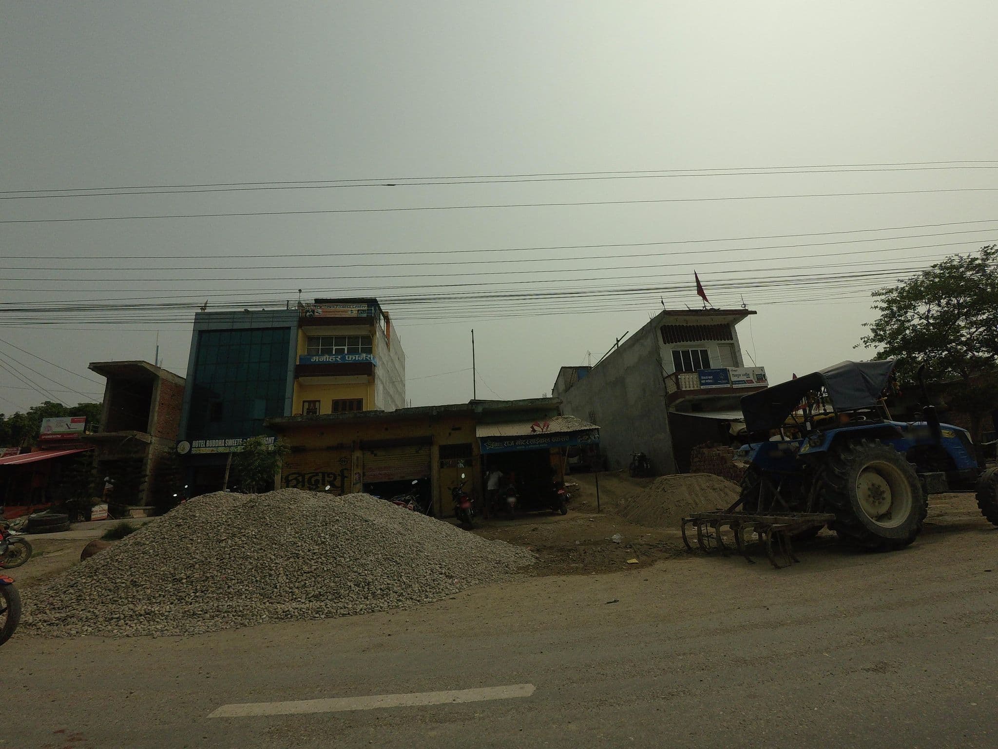 Street view near Hotel Buddha Sweets and Restaurant, Siddharthanagar — © gauravparajuli09 (CC BY-SA · Mapillary)