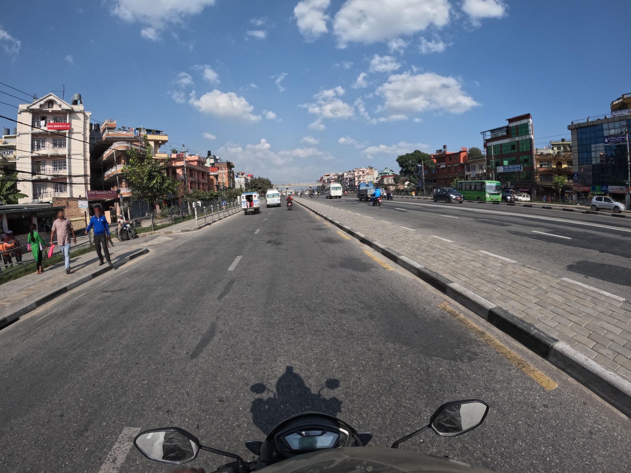 Street view near Hotel Sewantika Pvt.Ltd, Pātan