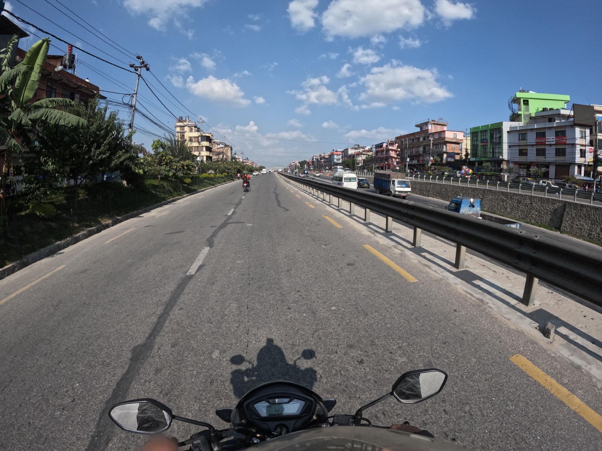 Street view near Hotel Happy Stay, Pātan