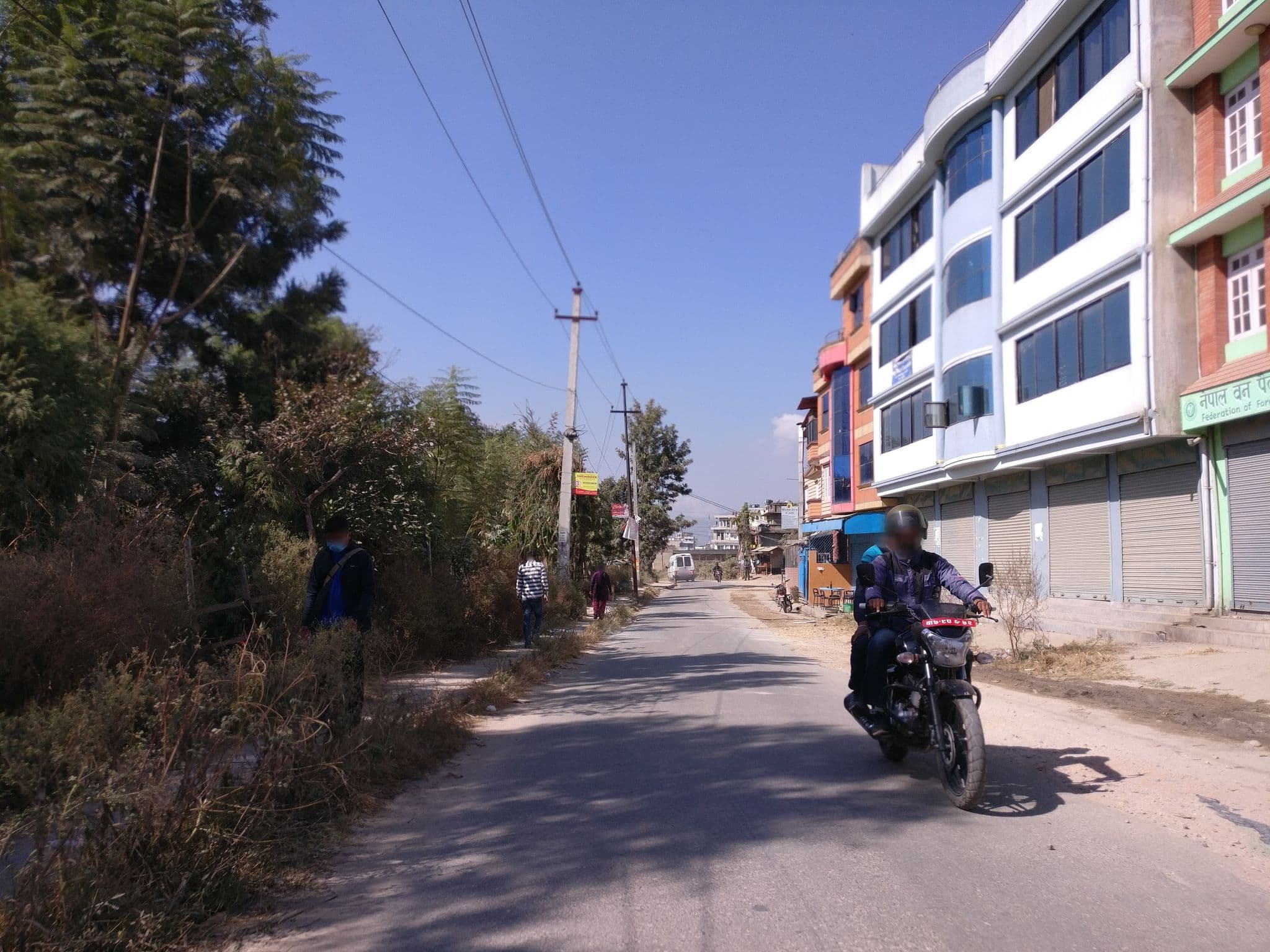Street view near Study Boys Hostel, Pātan