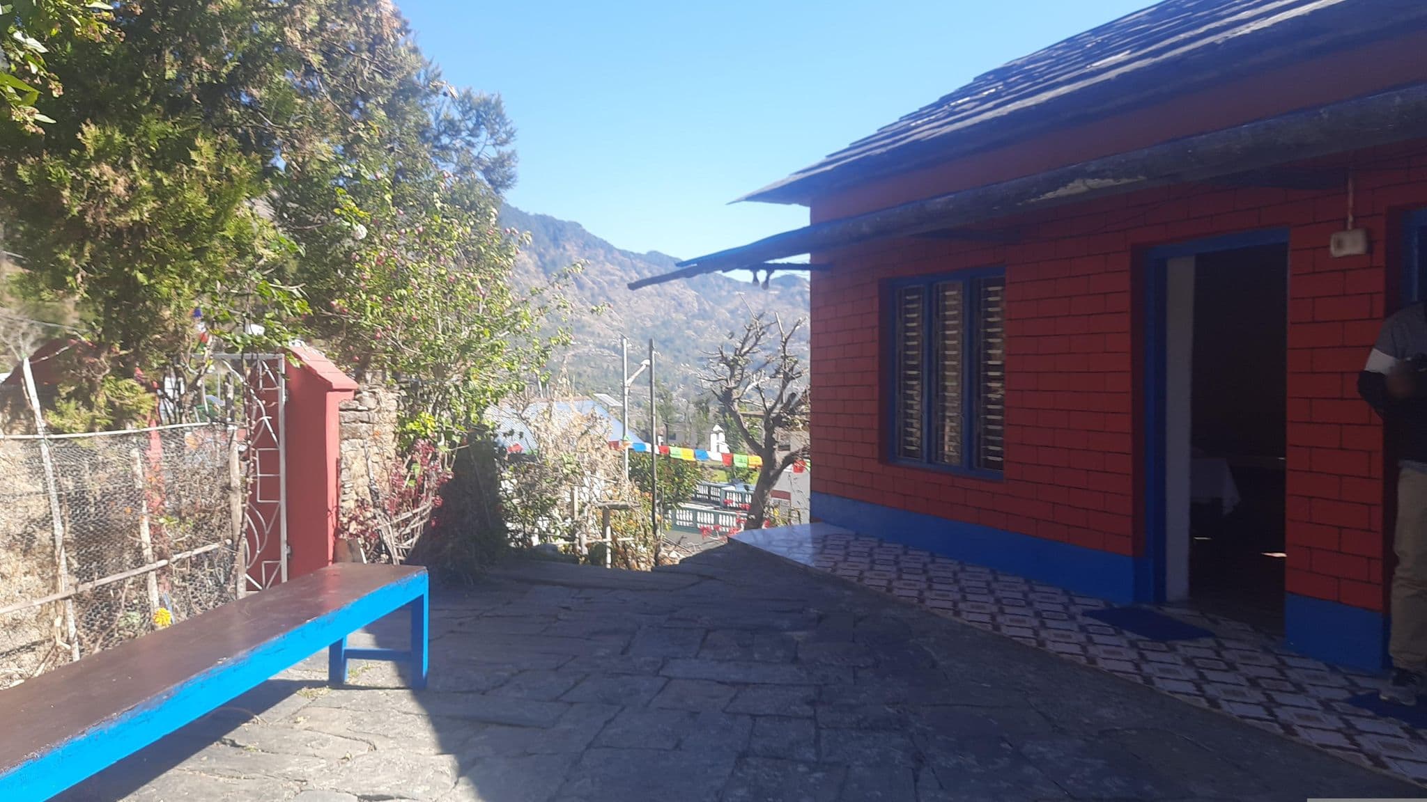 Street view near Sirubari Homestay, House No. 13, Kusma — © ShresthaShristi (CC BY-SA · Mapillary)