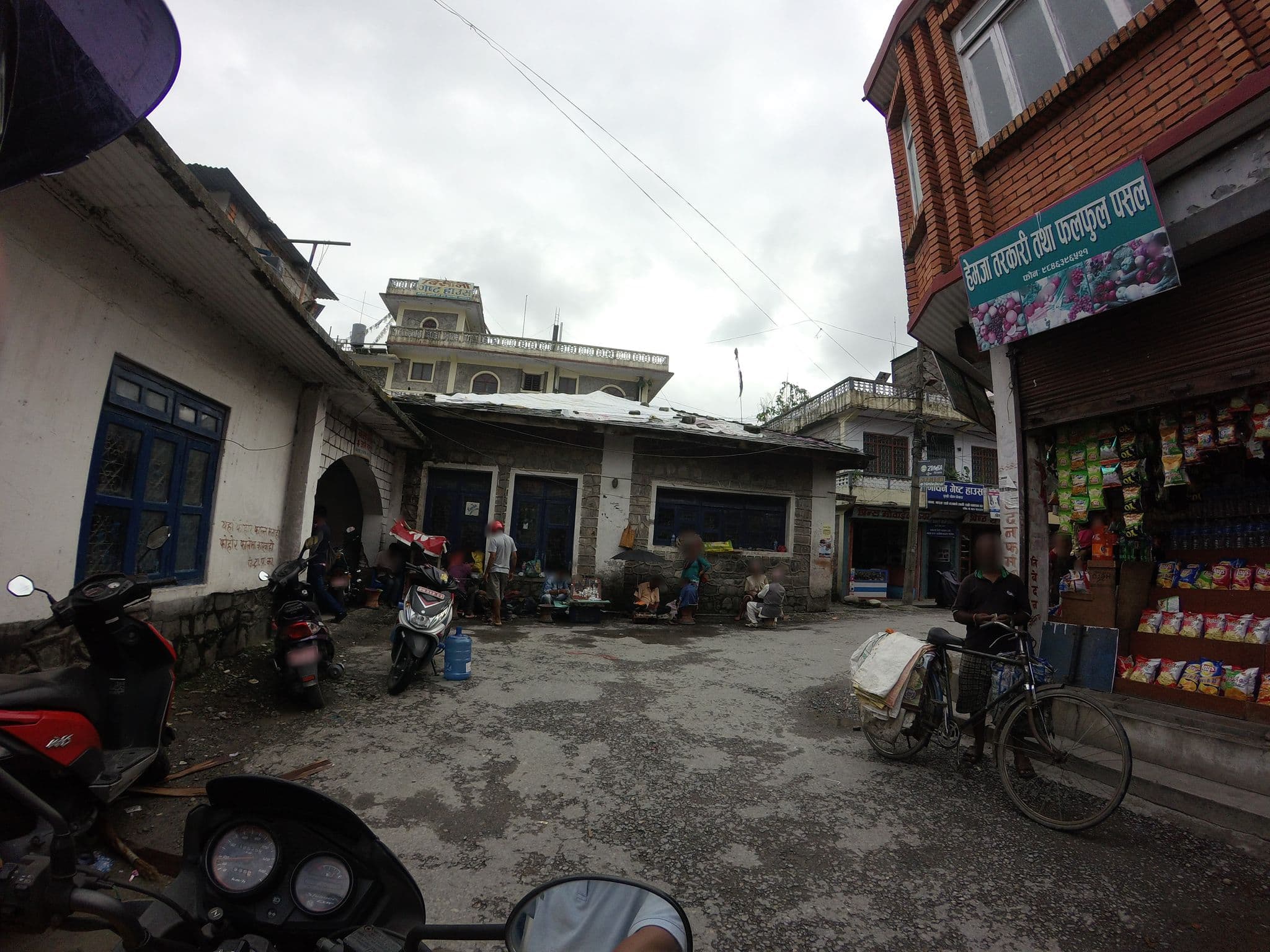 Street view near Kitchen Guest House, Pokhara — © thapa7 (CC BY-SA · Mapillary)