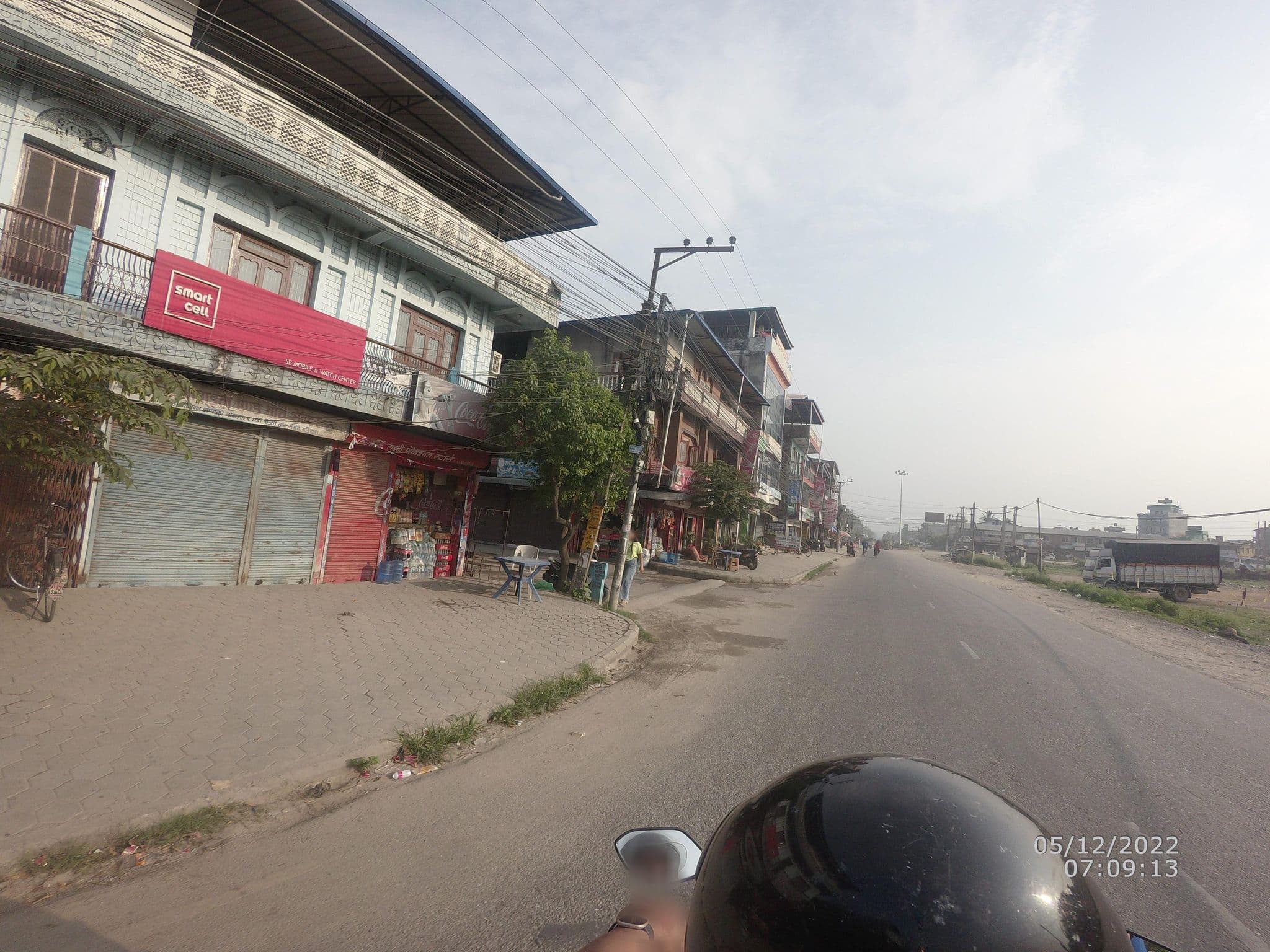 Street view near Dipjyoti Guest House, Bharatpur