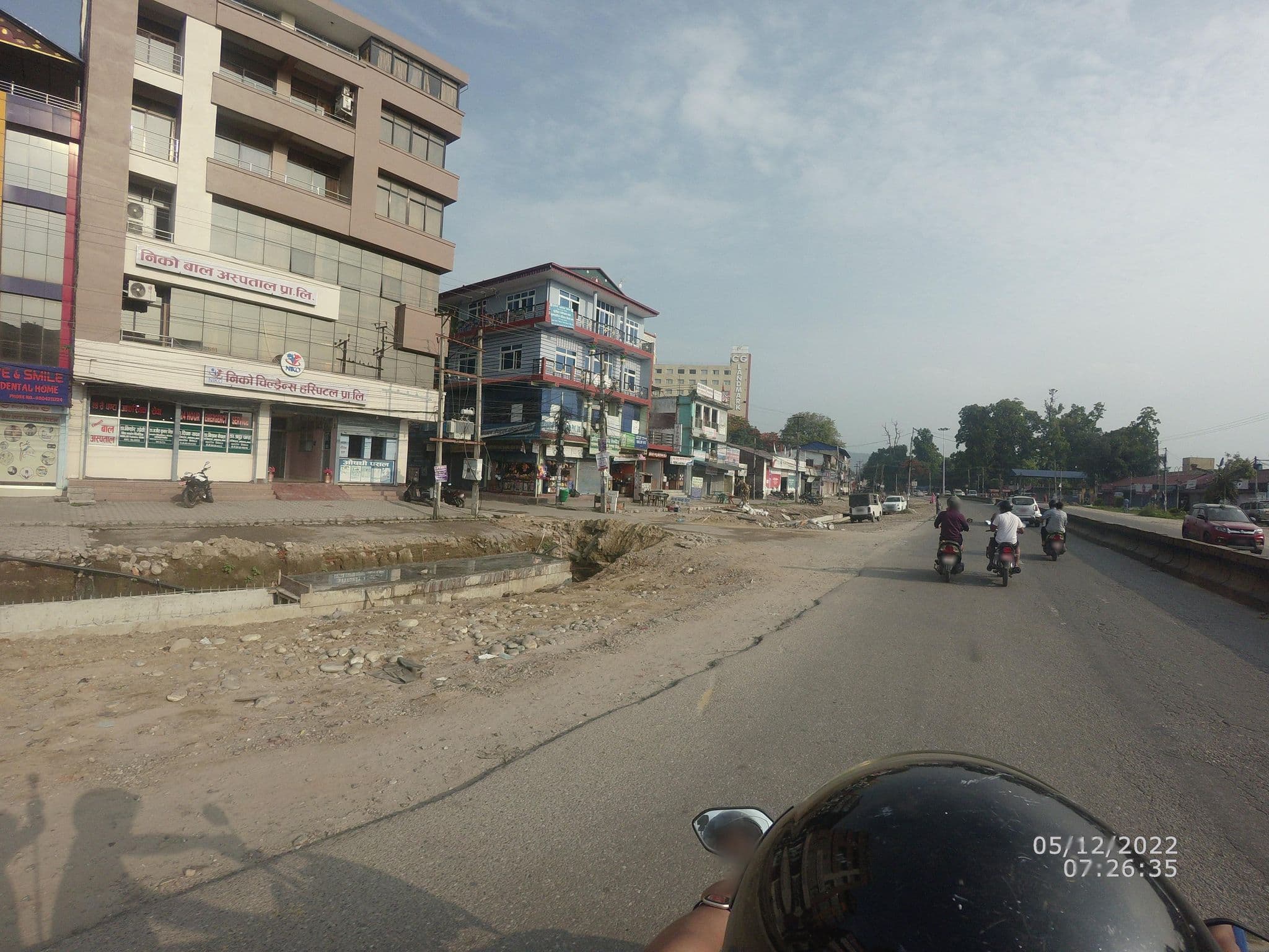 Street view near Hotel New Model Lodge, Bharatpur