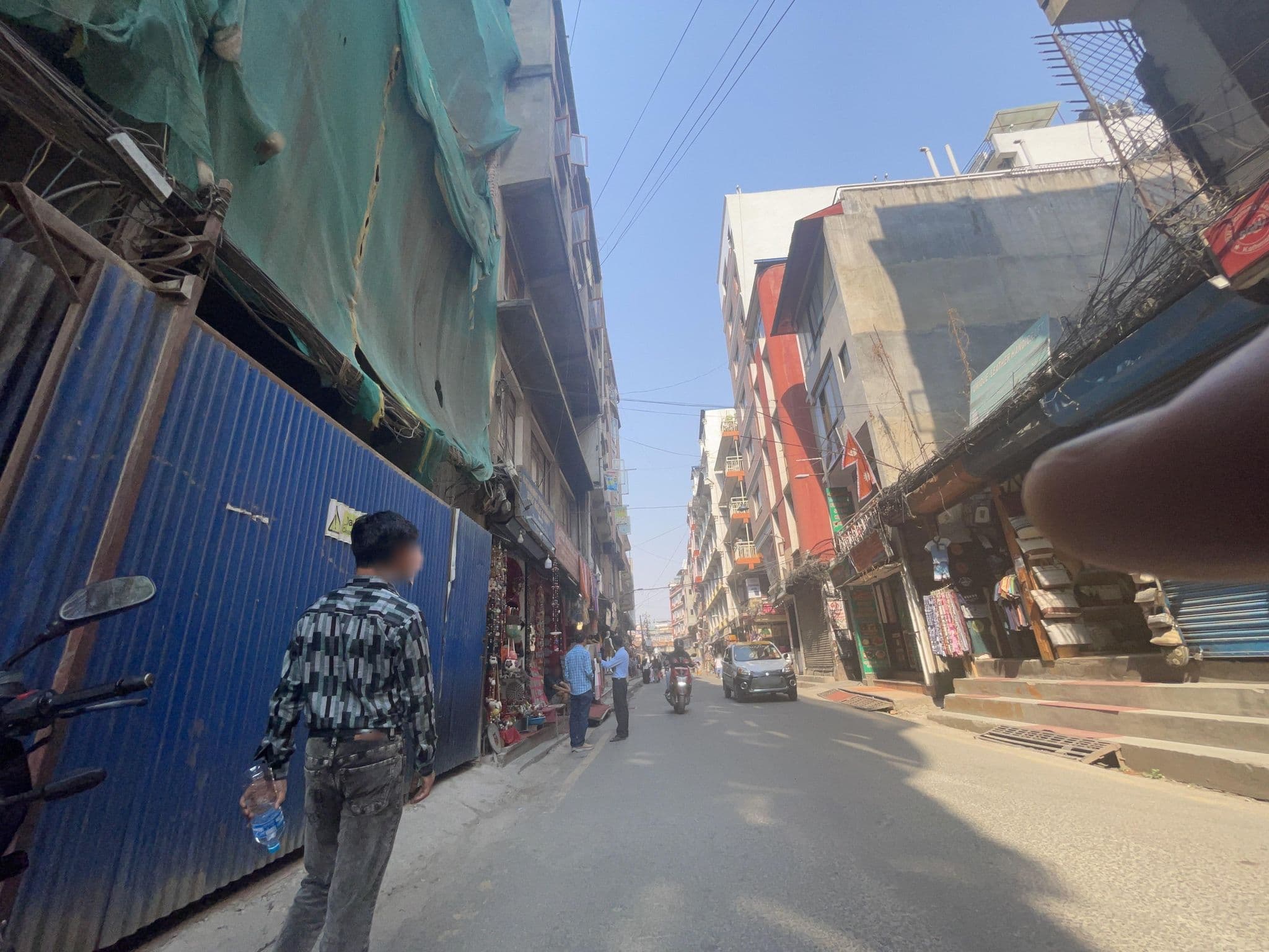 Street view near Khangsar Home, Kathmandu