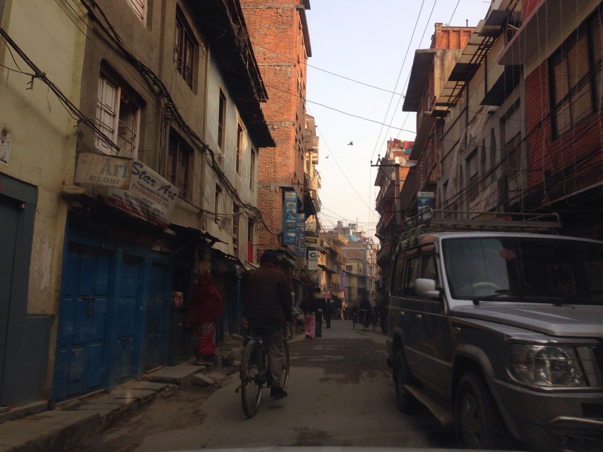 Street view near Hotel Vistara, Kathmandu
