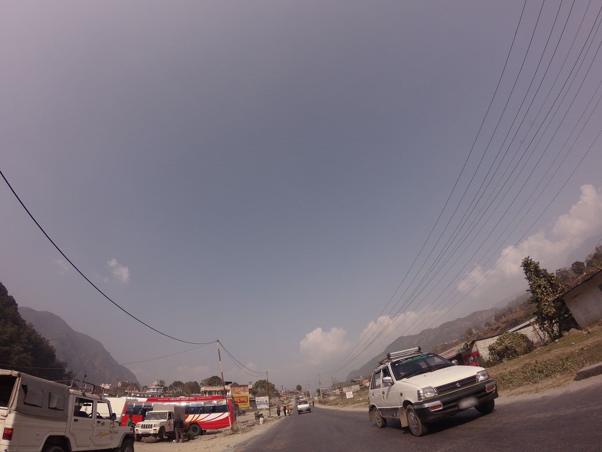 Street view near Yamdi Point, Pokhara