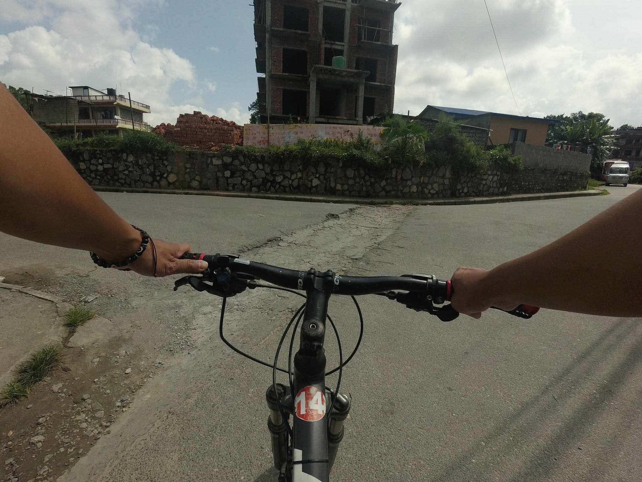 Street view near Triple hill, Pokhara