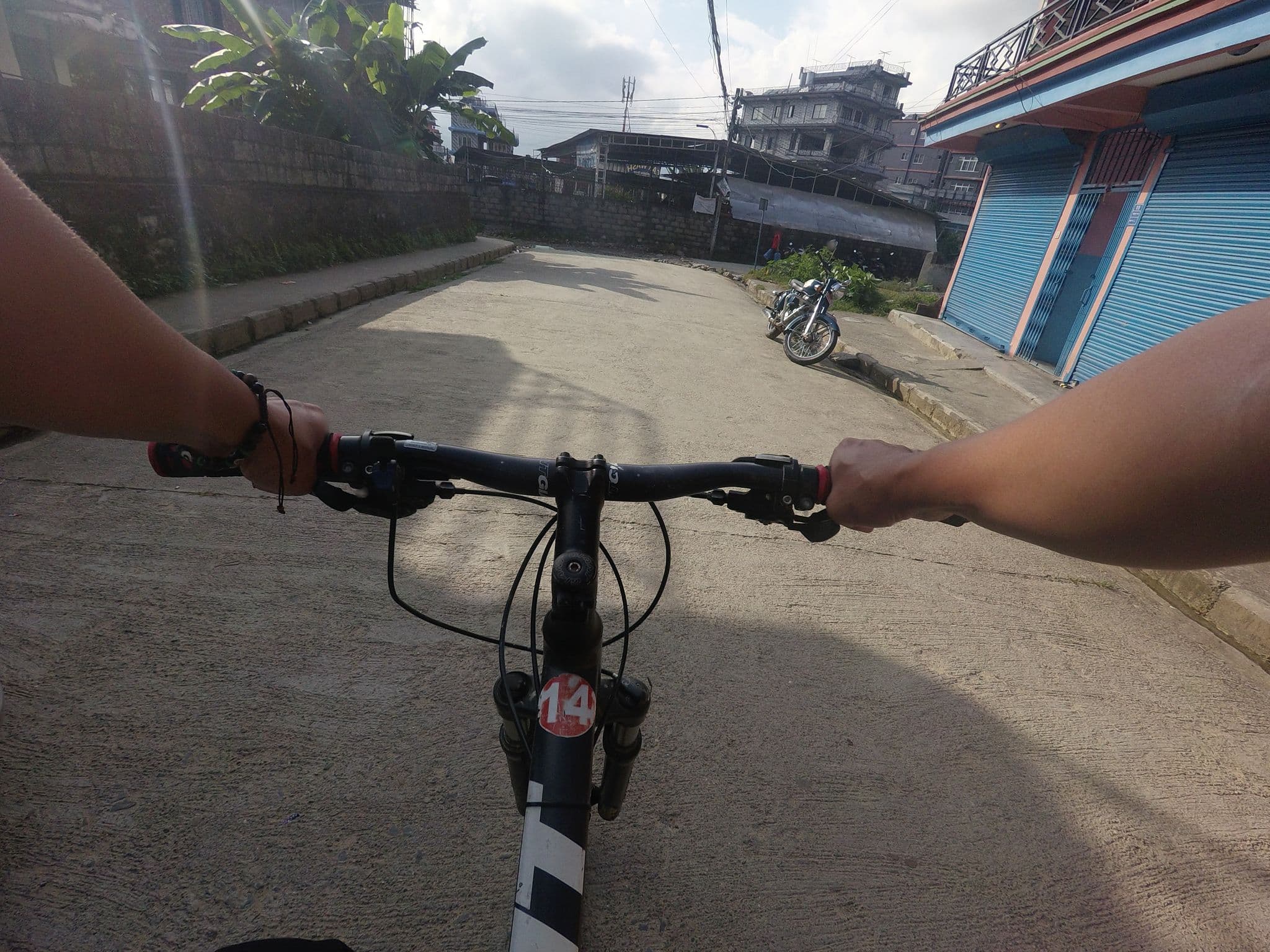 Street view near Satkar Home, Pokhara — © GOwin (CC BY-SA · Mapillary)