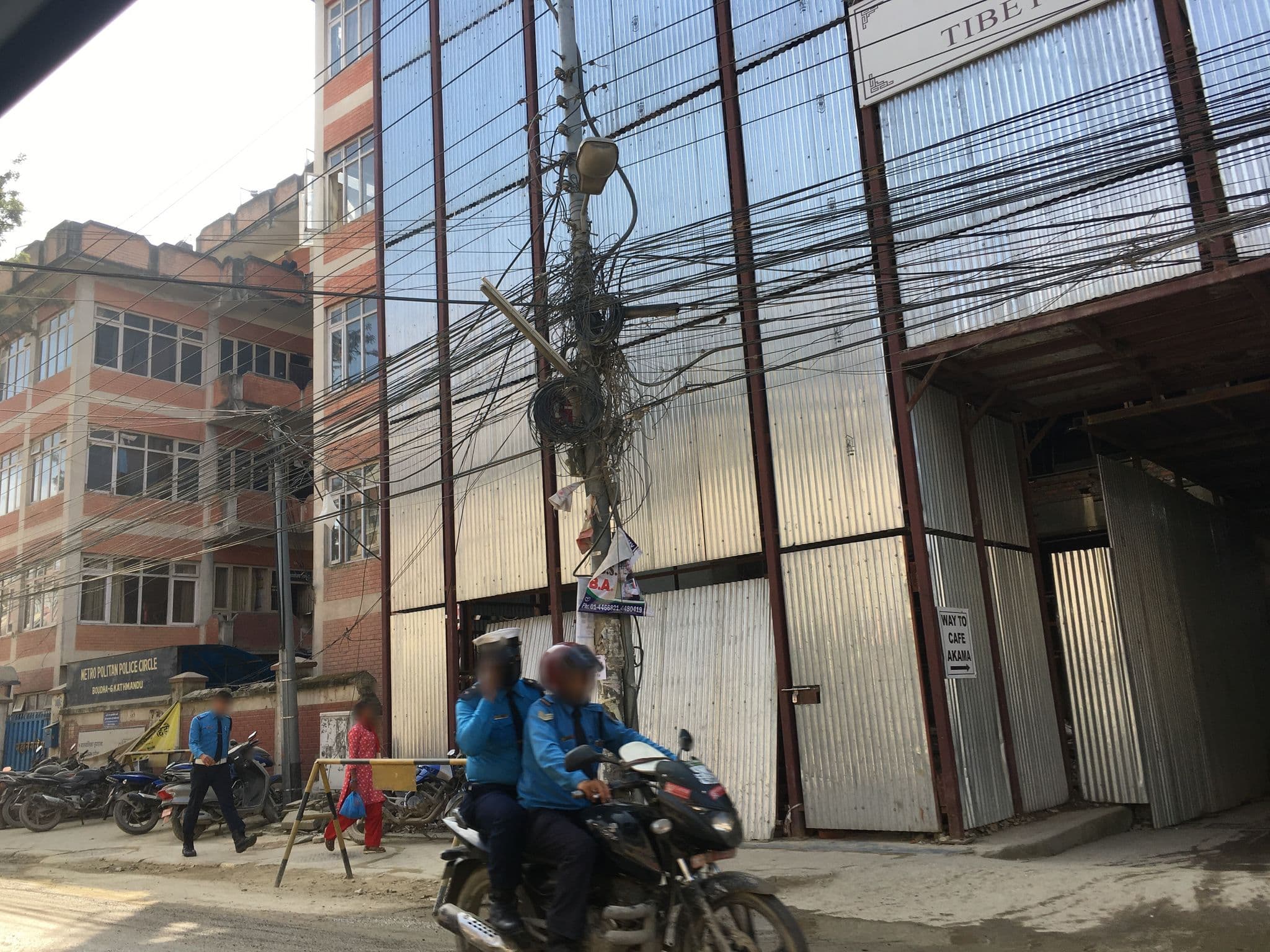 Street view near Hotel Tibet international, Kathmandu