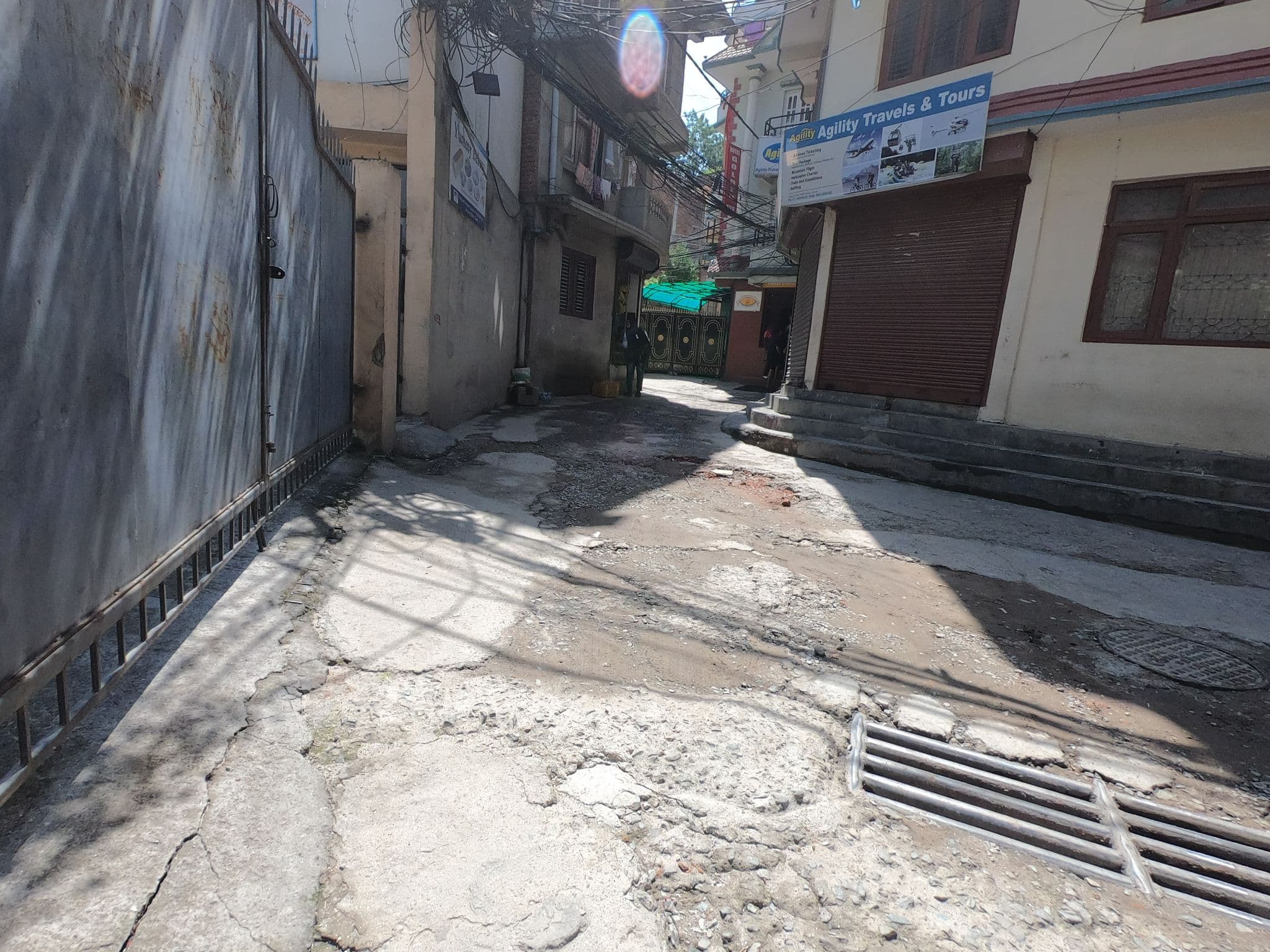 Street view near Airport Hotel, Kathmandu