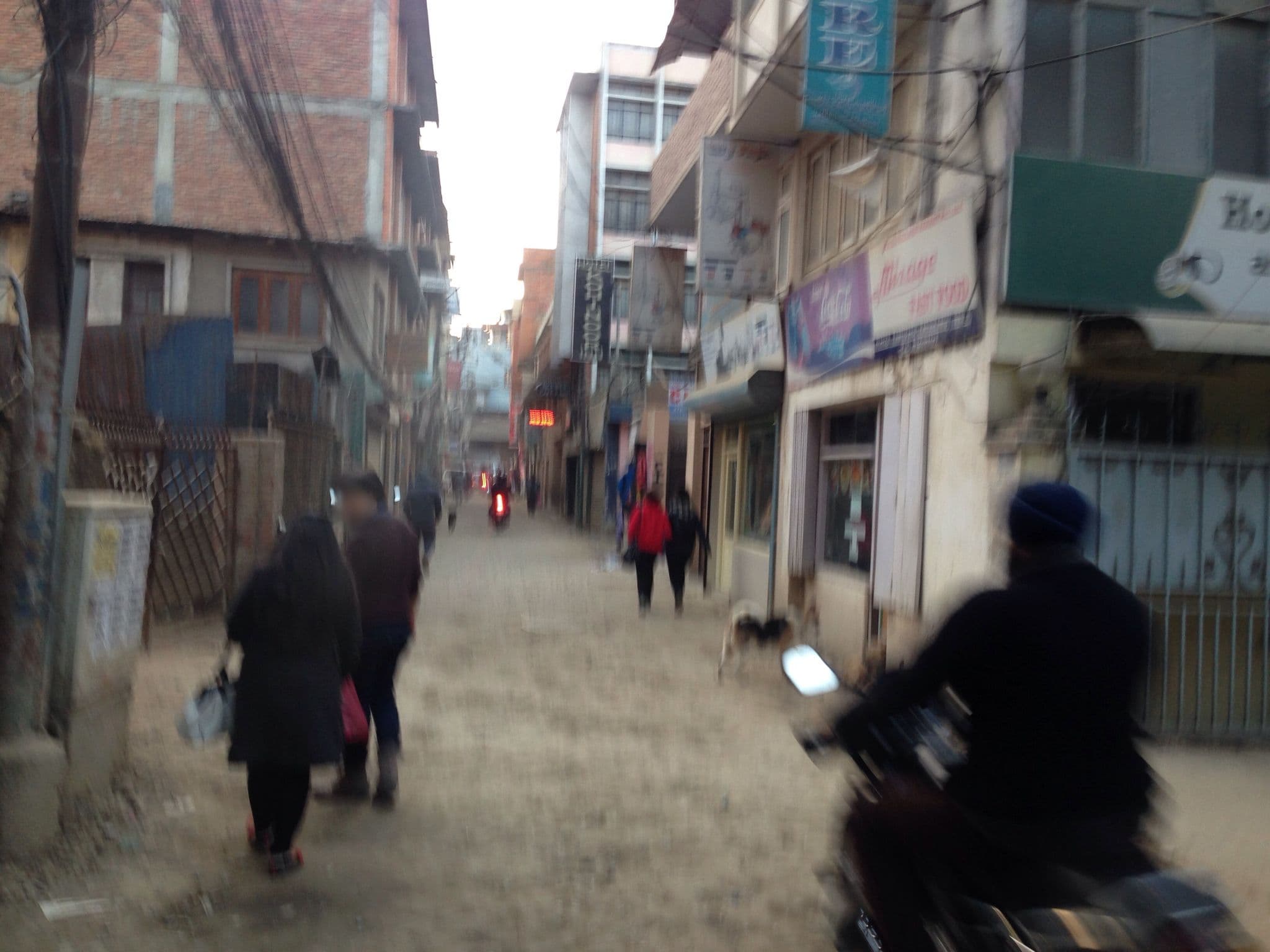Street view near Hotel Siddhartha Gautam, Kathmandu — © fundacja_geolife (CC BY-SA · Mapillary)