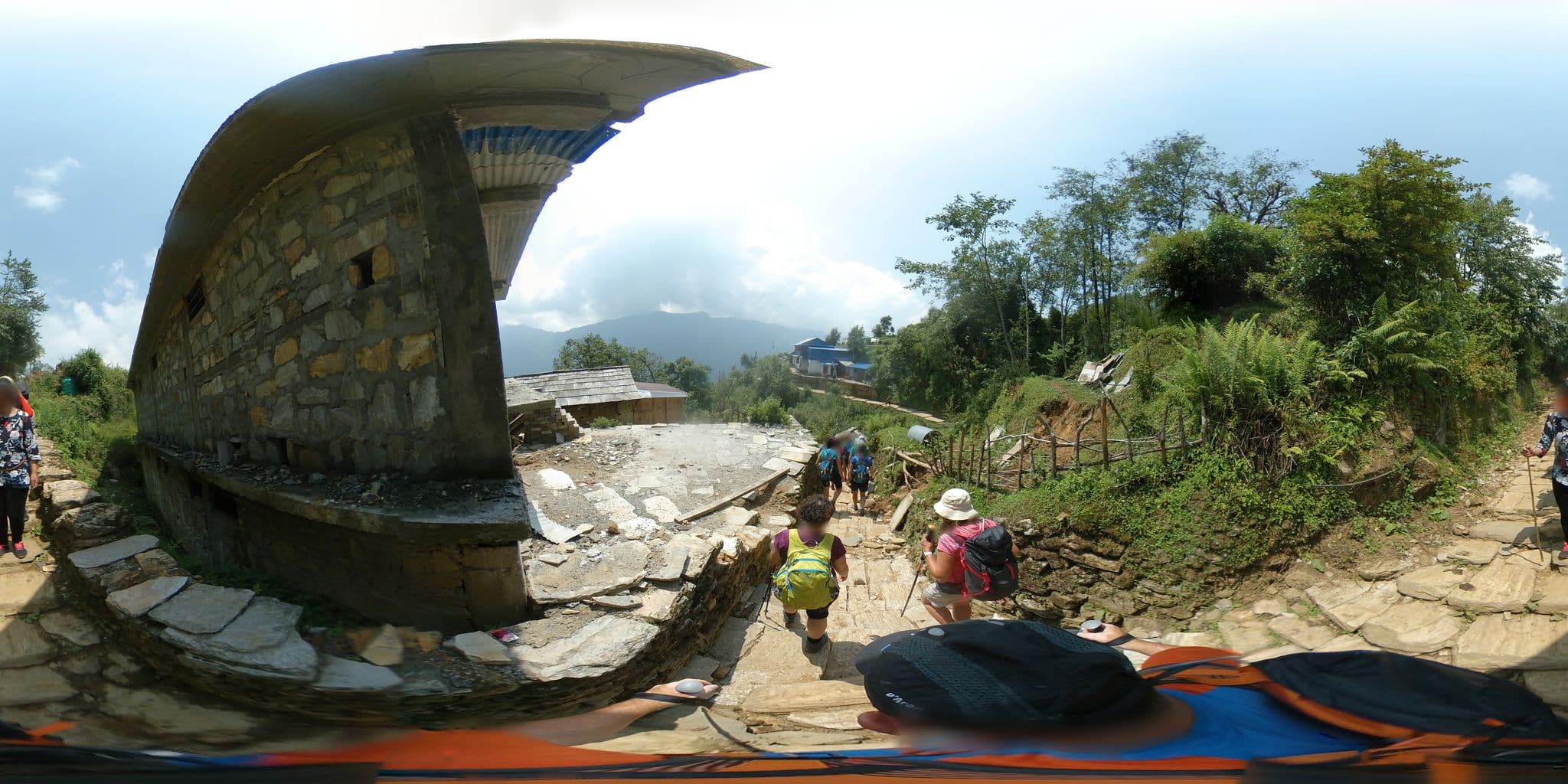 Street view near Hill Top Lodge, Chitre