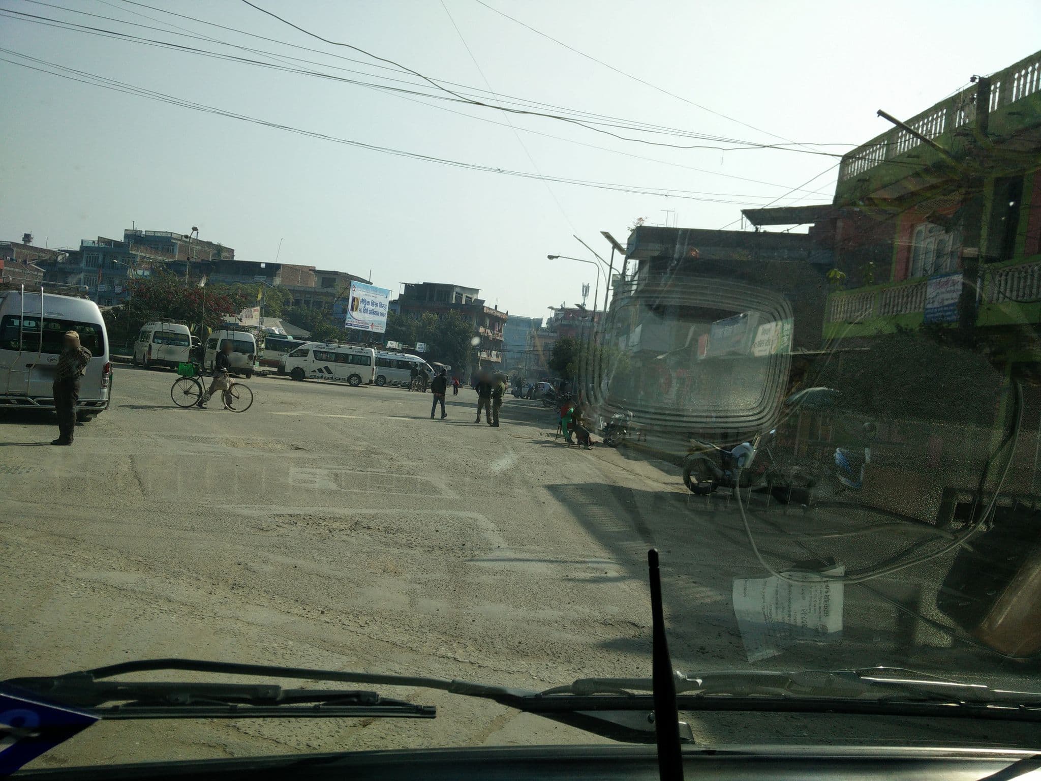 Street view near Hotel Satanchuli In, Bharatpur