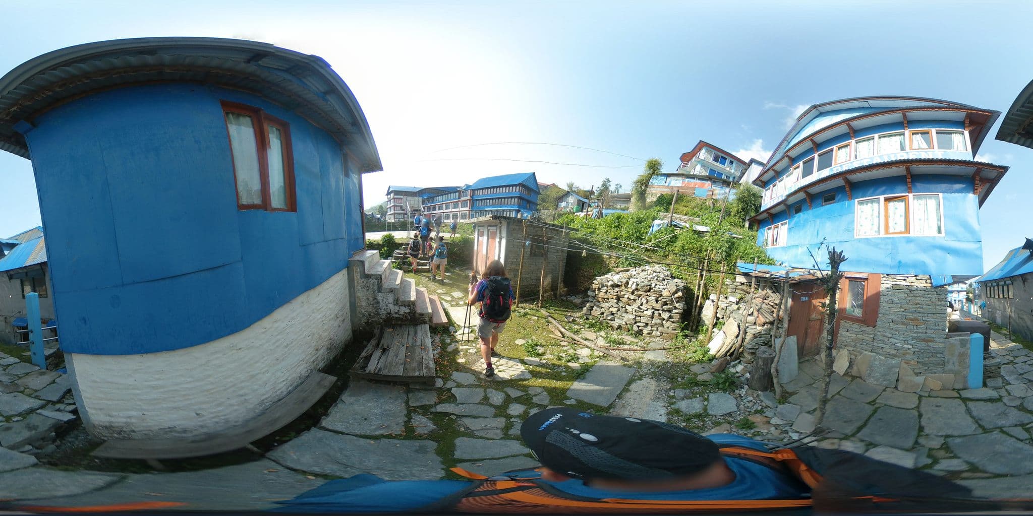 Street view near Tukuche Peak View, Chitre