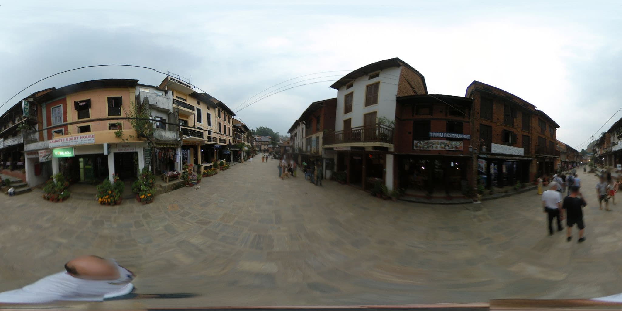 Street view near Red Rose Hotel & Restaurant, Bharatpur