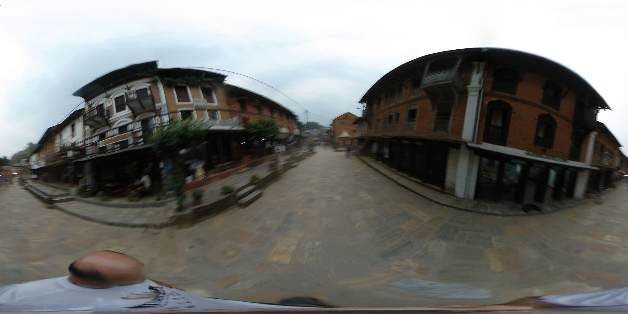 Street view near Newa Hotel, Bharatpur — © javiersanp (CC BY-SA · Mapillary)