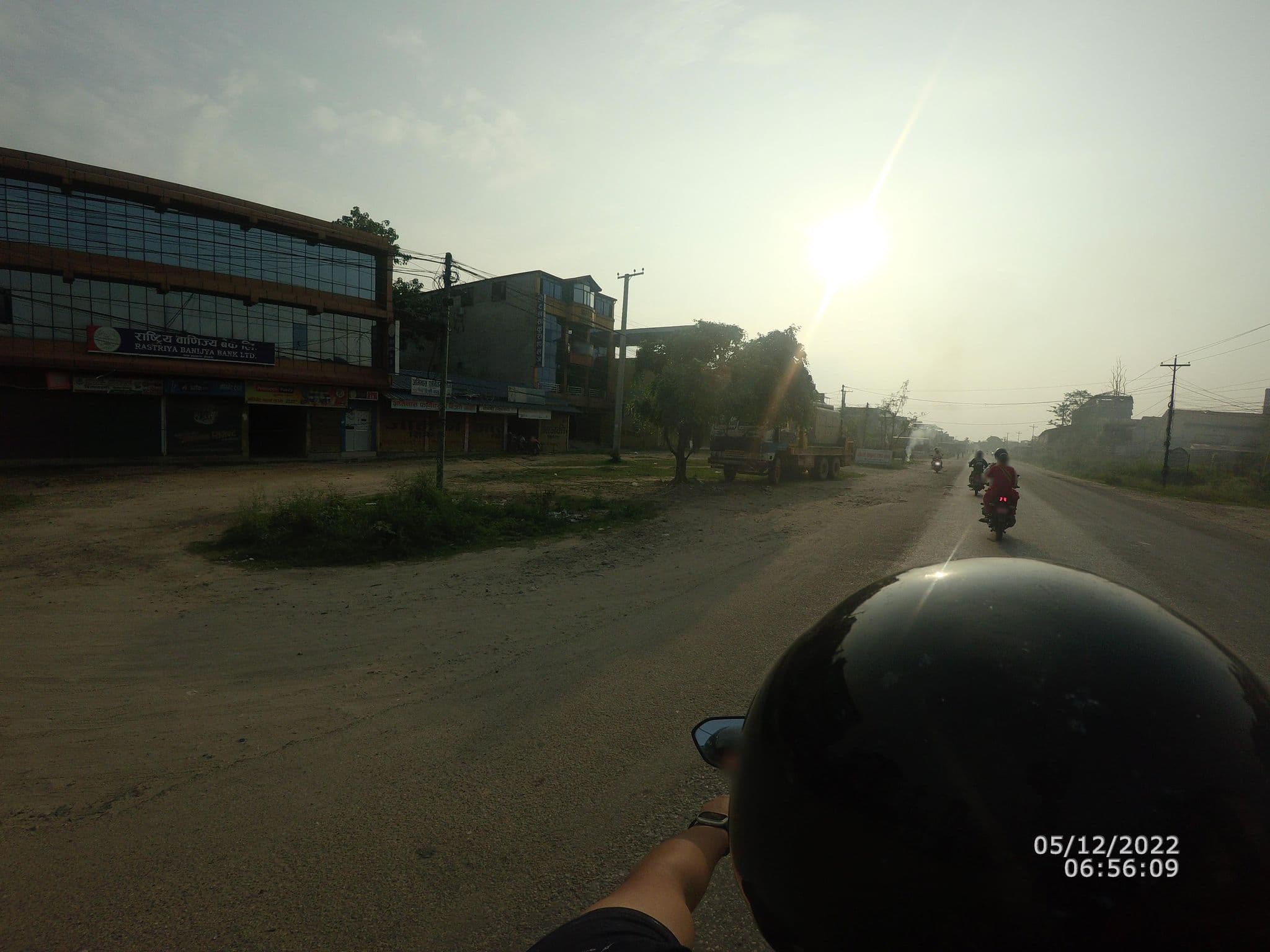 Street view near Sakura Hotel, Bharatpur