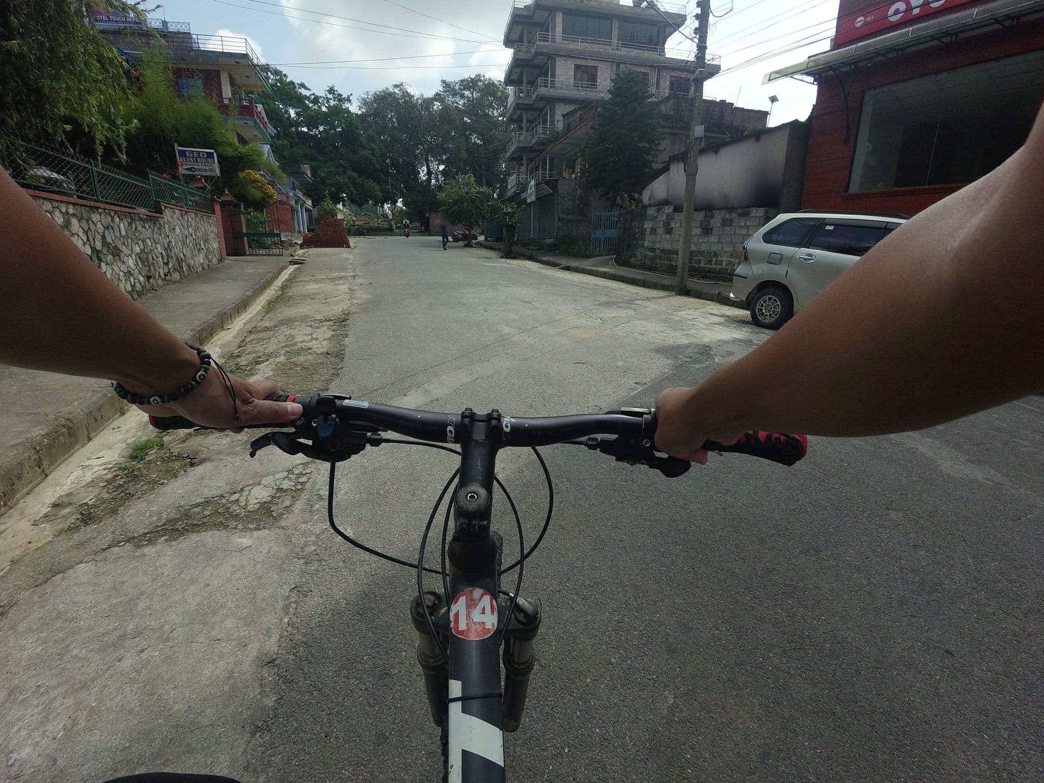 Street view near Hotel Goodwill, Pokhara — © GOwin (CC BY-SA · Mapillary)